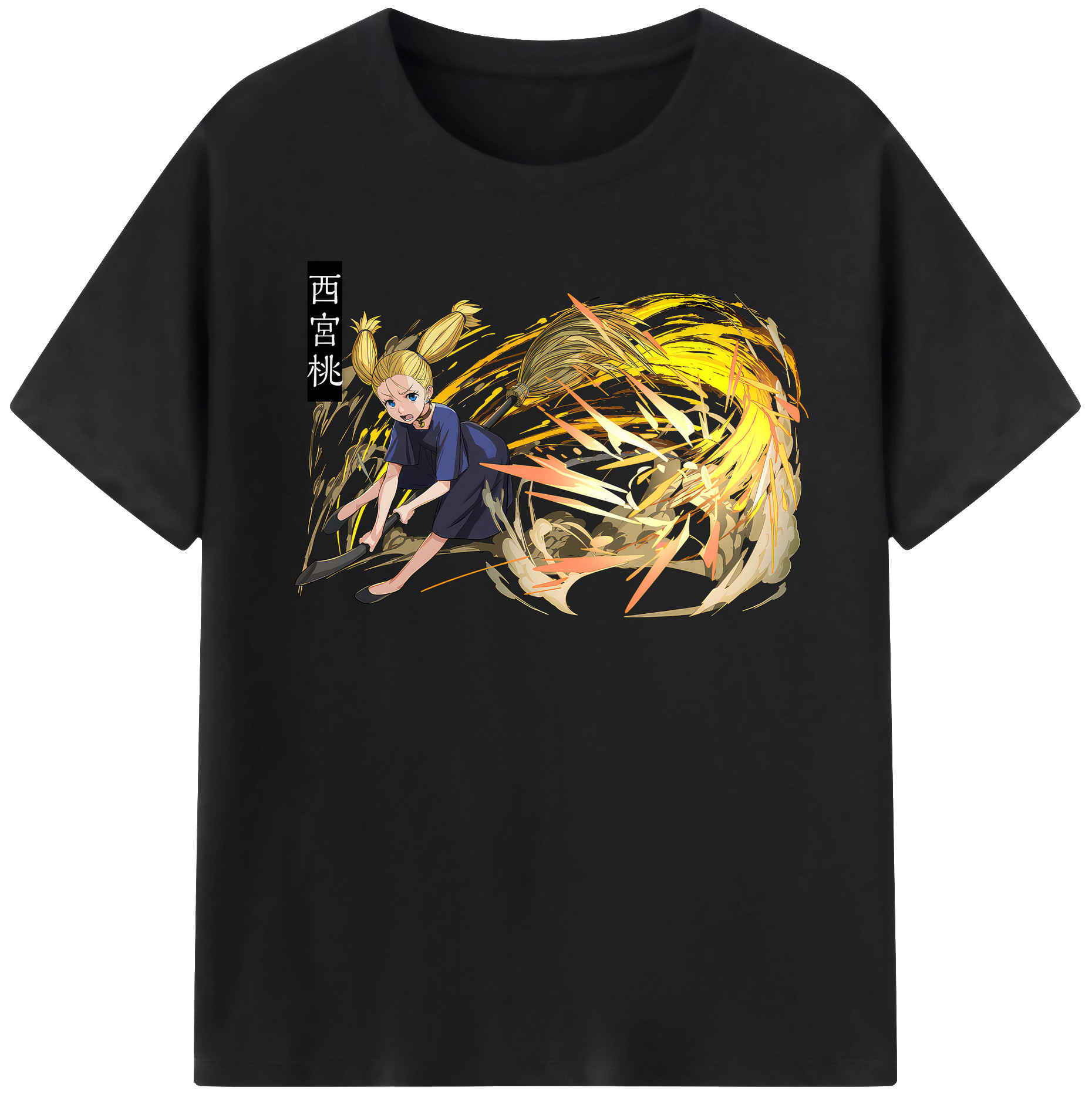 （画像用） 呪術廻戦 Jujutsu Kaisen レディースカジュアルプリントTシャツ（綿100％）
