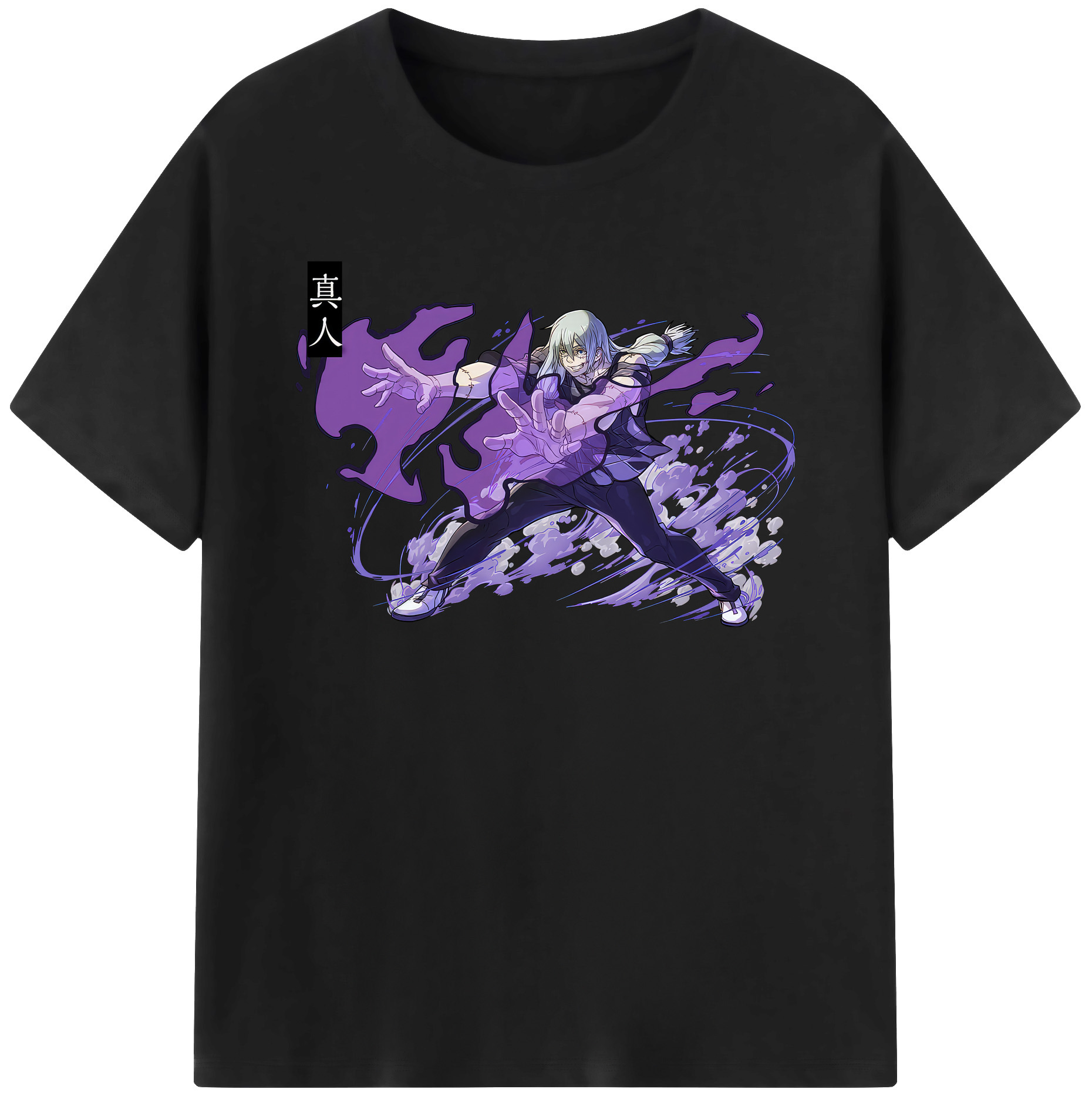 （画像用） 呪術廻戦 Jujutsu Kaisen レディースカジュアルプリントTシャツ（綿100％）