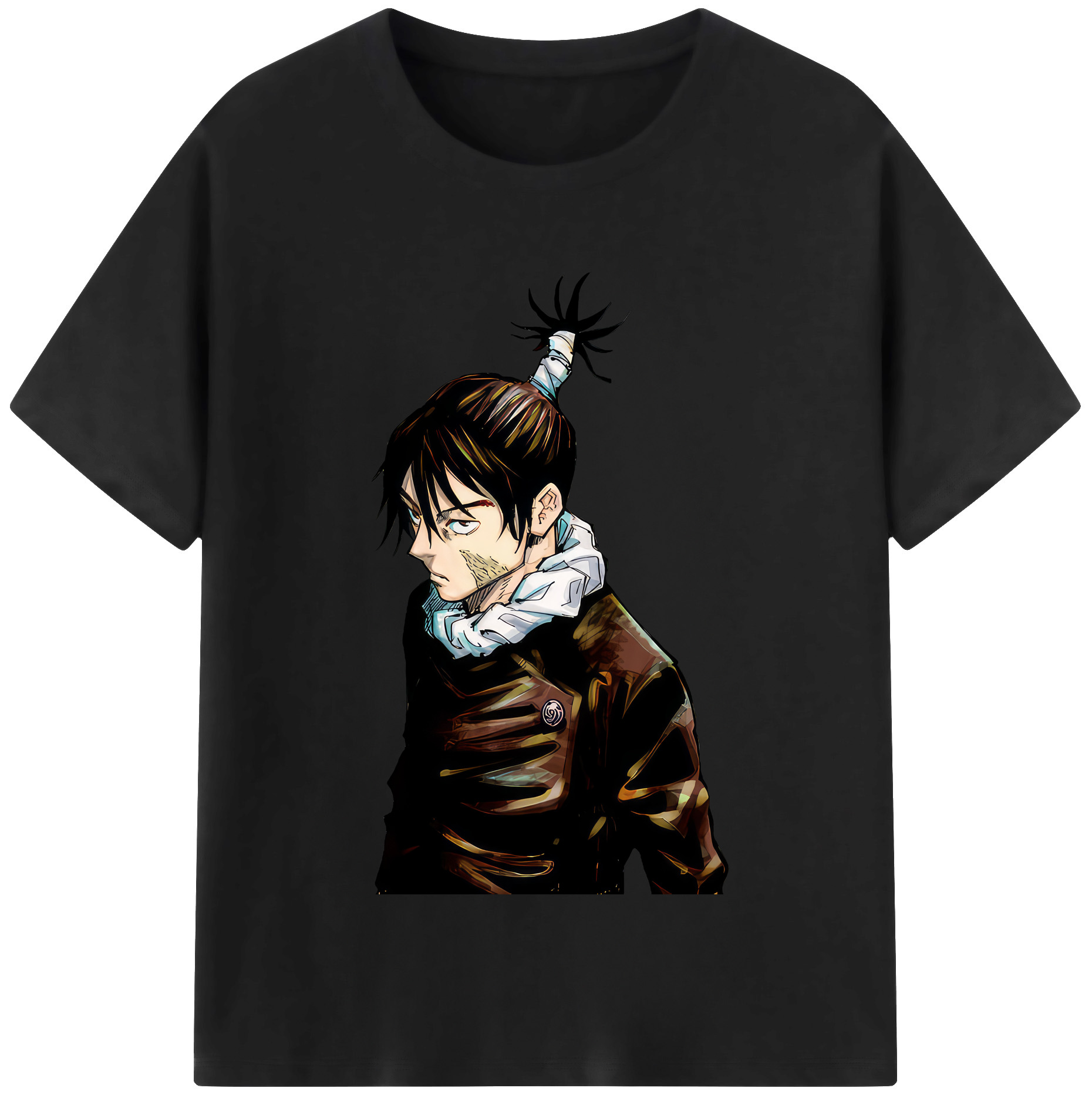（画像用） 呪術廻戦 Jujutsu Kaisen レディースカジュアルプリントTシャツ（綿100％）