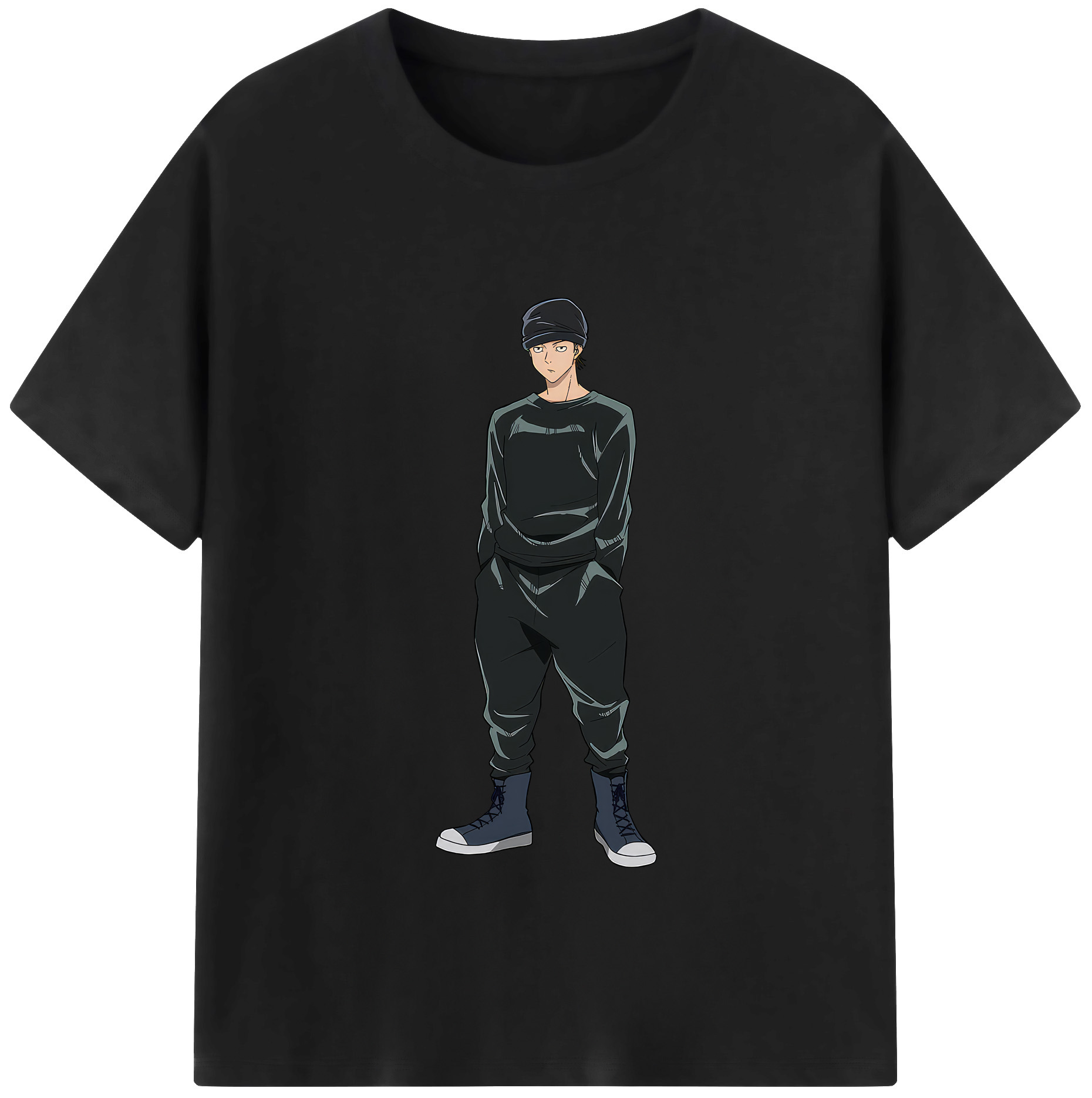 （画像用） 呪術廻戦 Jujutsu Kaisen レディースカジュアルプリントTシャツ（綿100％）