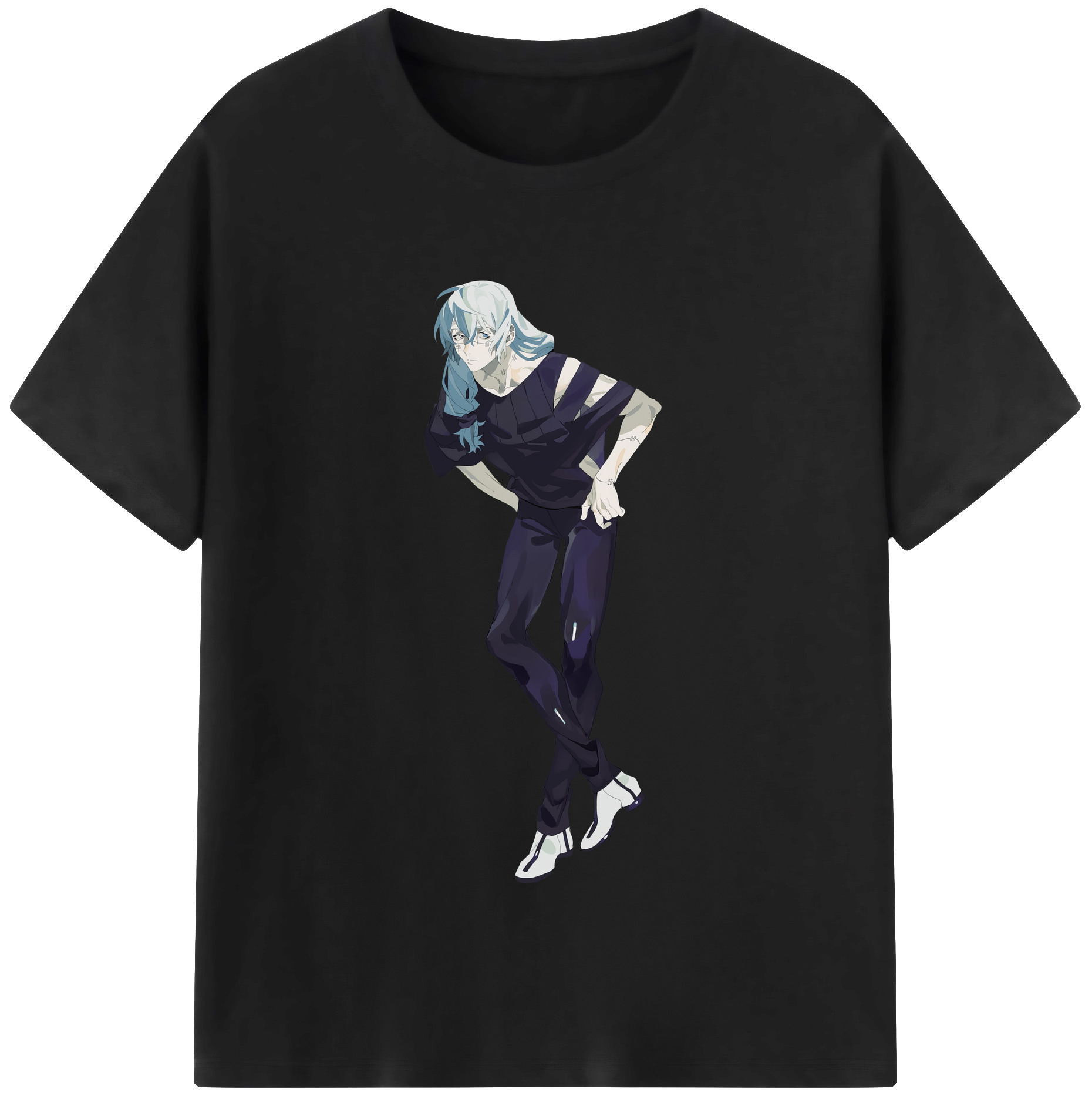 （画像用） 呪術廻戦 Jujutsu Kaisen レディースカジュアルプリントTシャツ（綿100％）