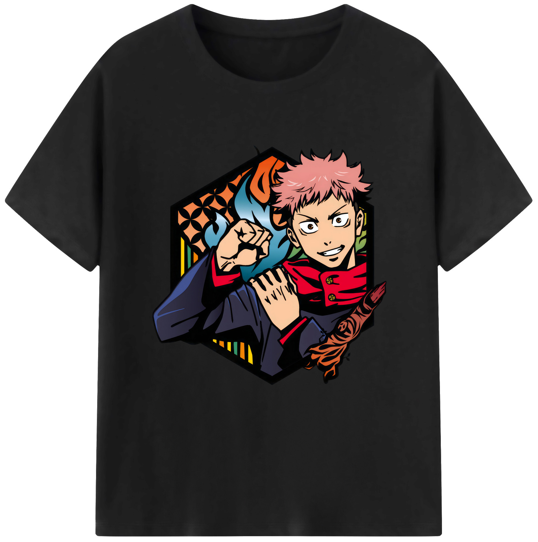 （画像用） 呪術廻戦 Jujutsu Kaisen レディースカジュアルプリントTシャツ（綿100％）