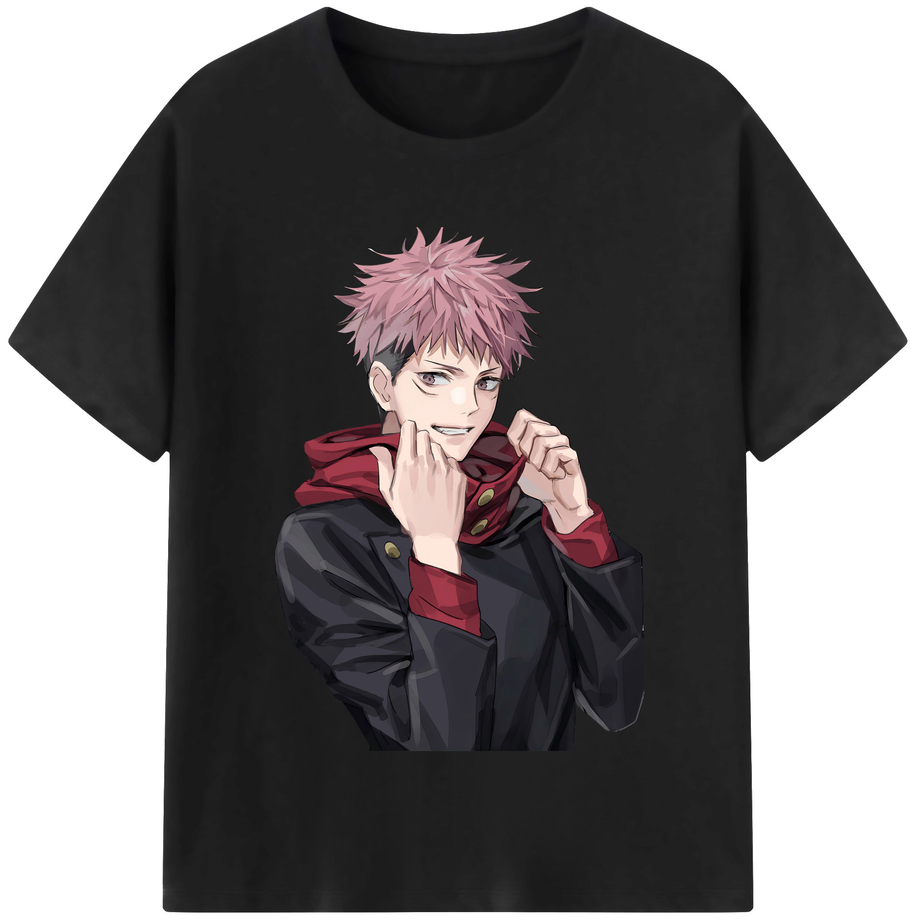 （画像用） 呪術廻戦 Jujutsu Kaisen レディースカジュアルプリントTシャツ（綿100％）
