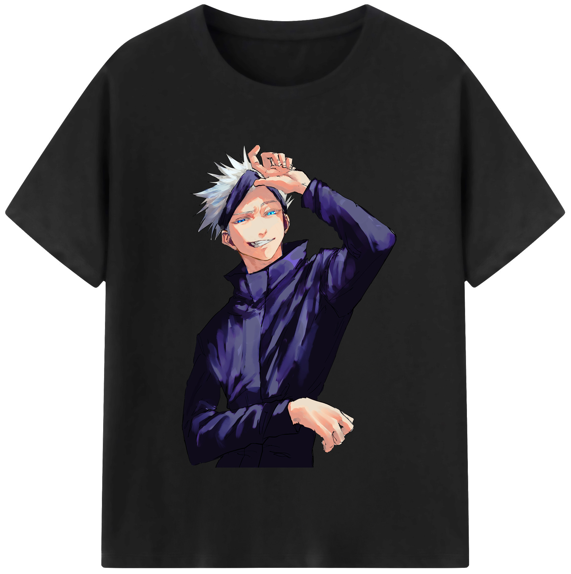 （画像用） 呪術廻戦 Jujutsu Kaisen レディースカジュアルプリントTシャツ（綿100％）