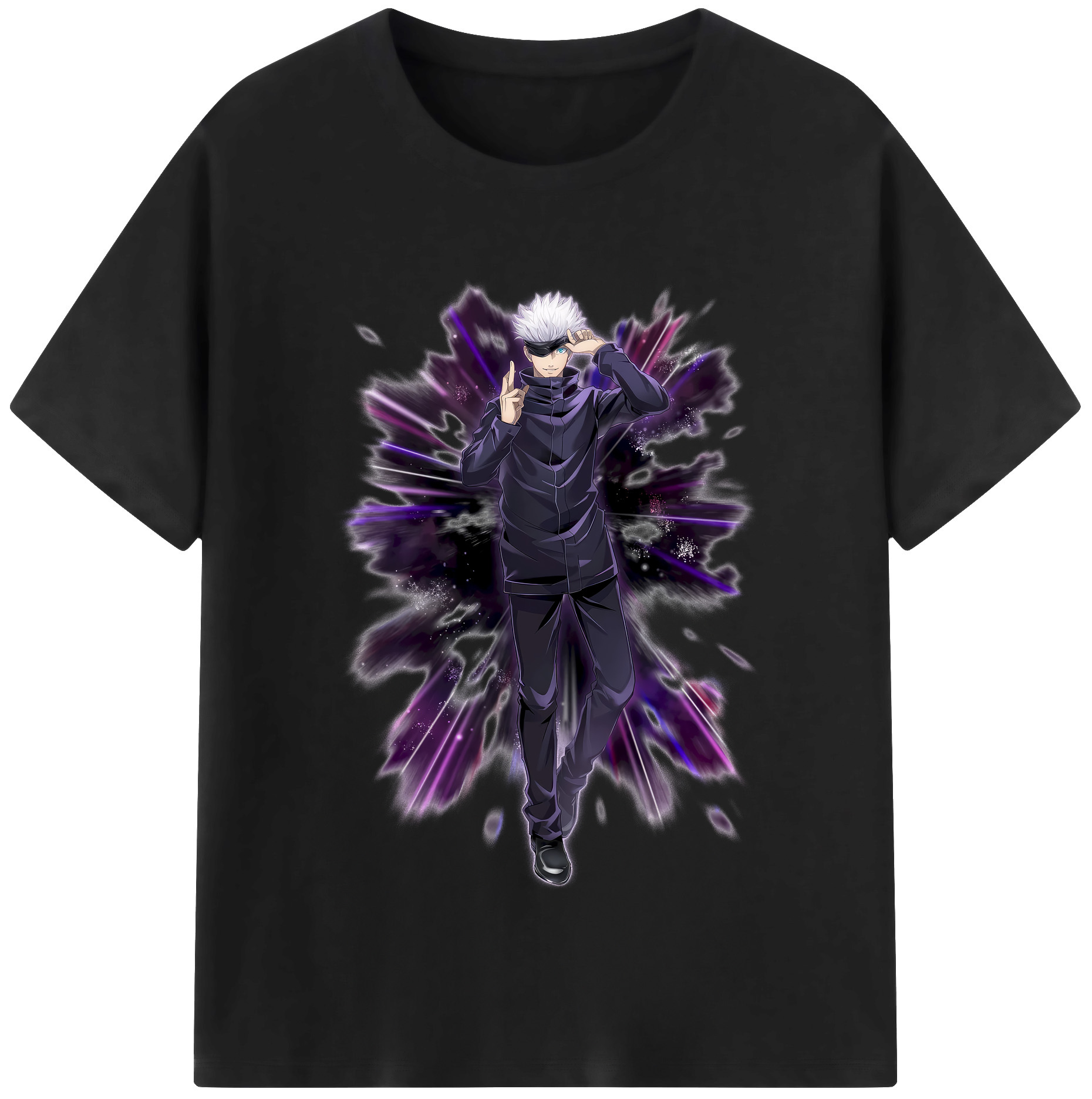 （画像用） 呪術廻戦 Jujutsu Kaisen レディースカジュアルプリントTシャツ（綿100％）
