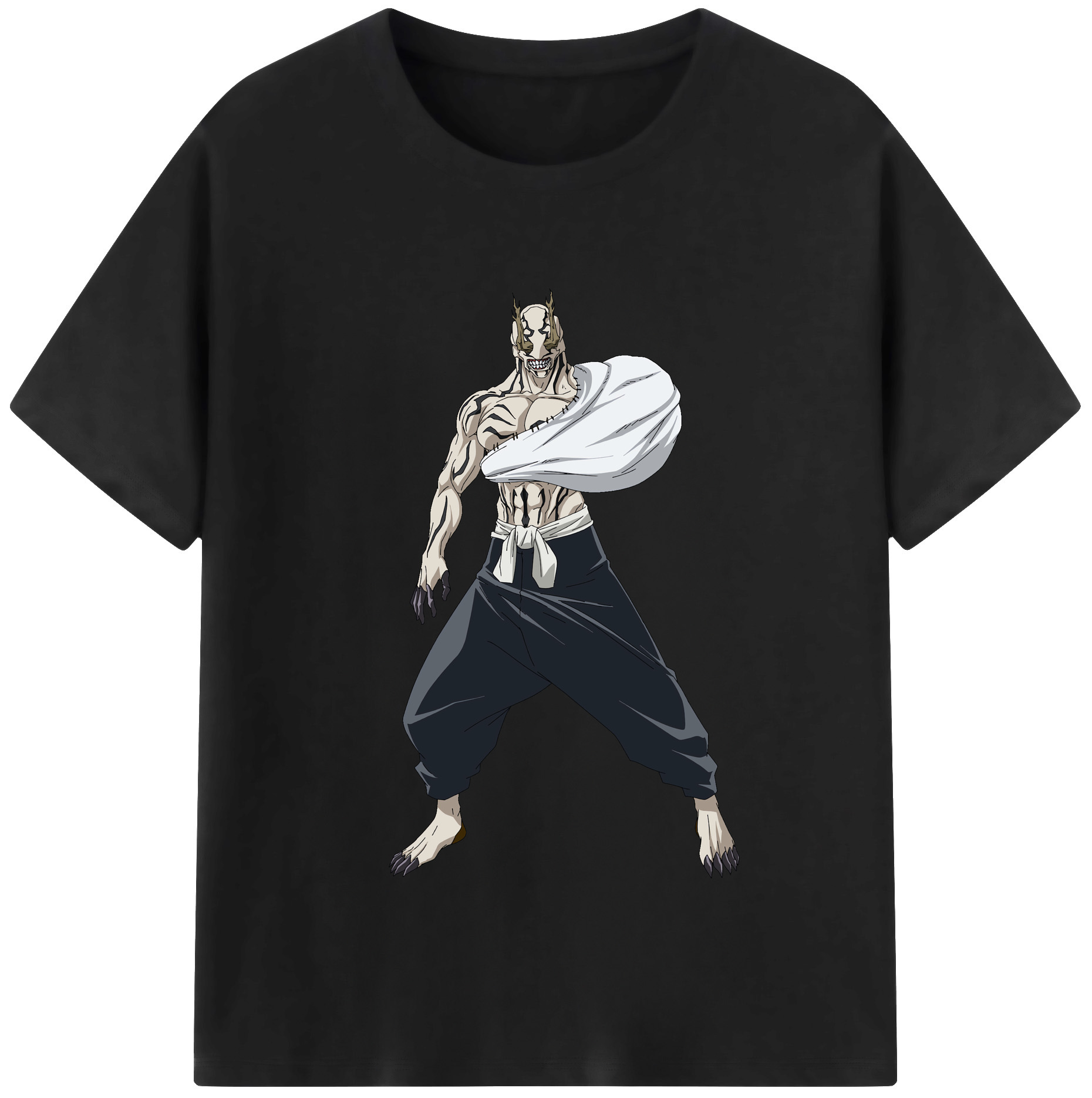 （画像用） 呪術廻戦 Jujutsu Kaisen レディースカジュアルプリントTシャツ（綿100％）