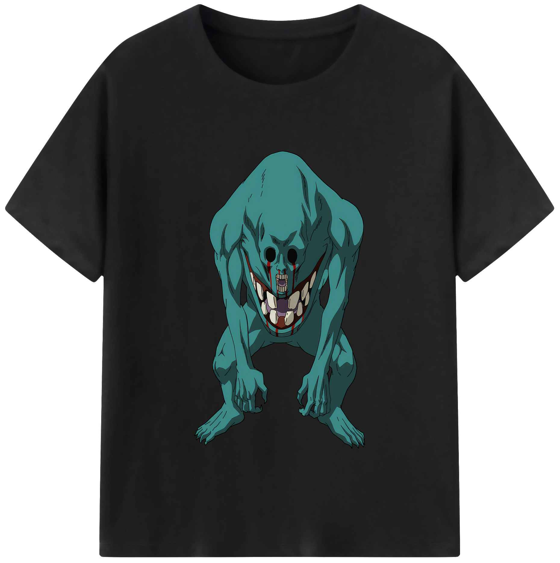 （画像用） 呪術廻戦 Jujutsu Kaisen レディースカジュアルプリントTシャツ（綿100％）