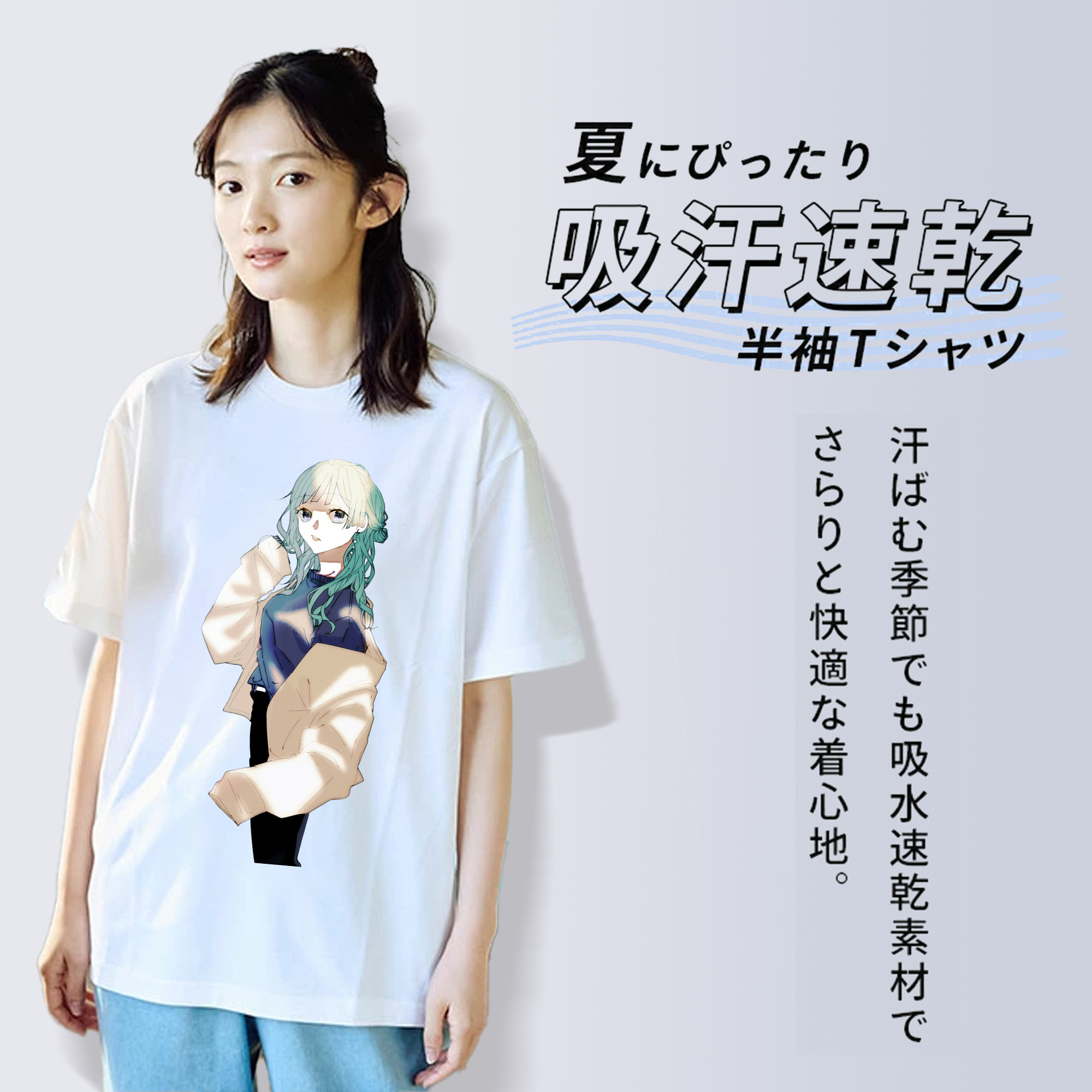 呪術廻戦 Jujutsu Kaisen レディースカジュアルプリントTシャツ（綿100％）