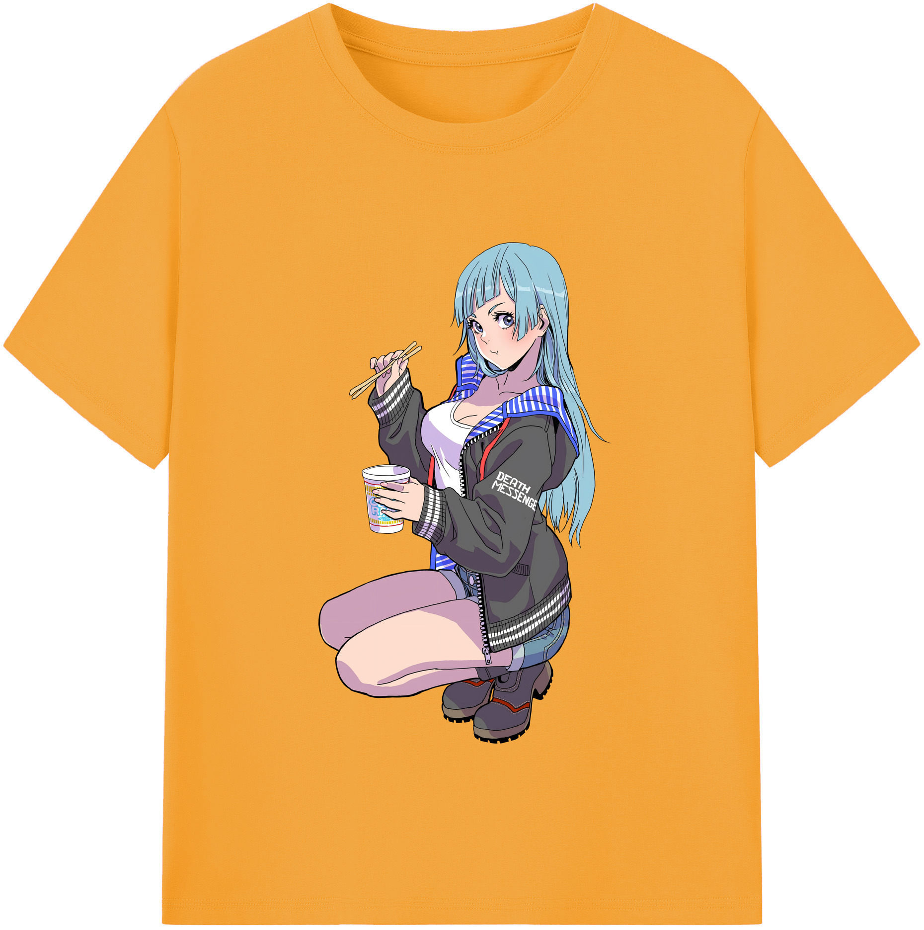 （画像用） 呪術廻戦 Jujutsu Kaisen レディースカジュアルプリントTシャツ（綿100％）