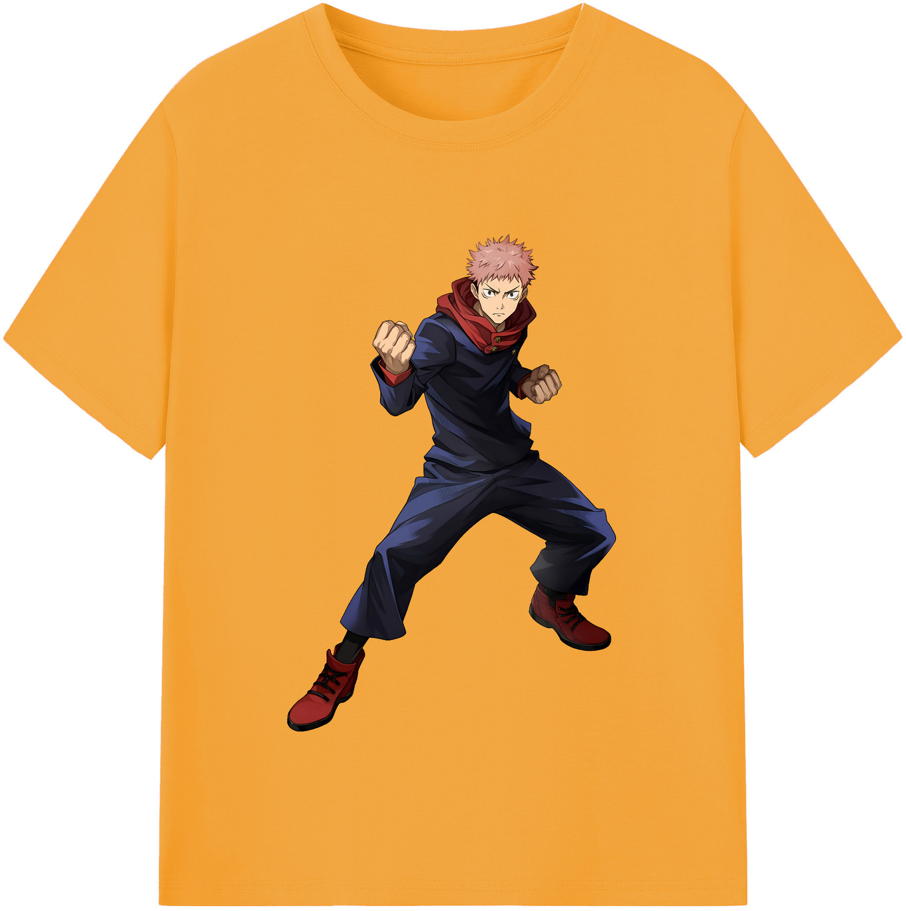 （画像用） 呪術廻戦 Jujutsu Kaisen レディースカジュアルプリントTシャツ（綿100％）