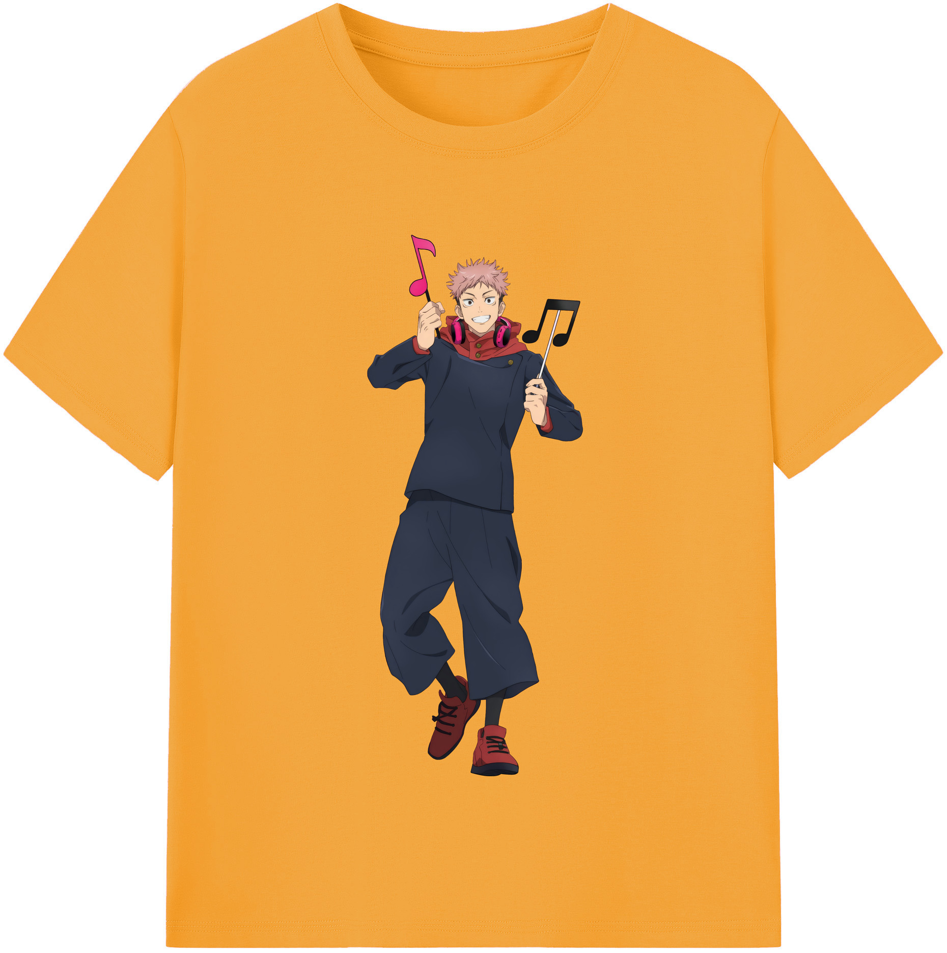 （画像用） 呪術廻戦 Jujutsu Kaisen レディースカジュアルプリントTシャツ（綿100％）