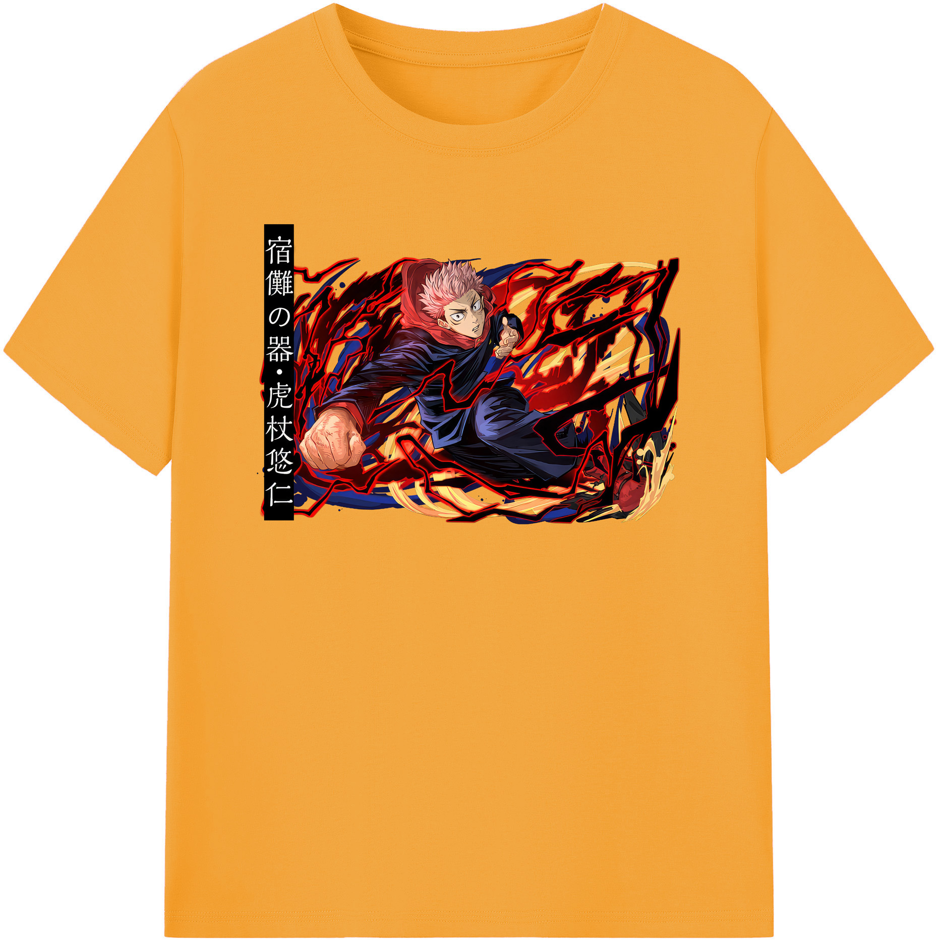 （画像用） 呪術廻戦 Jujutsu Kaisen レディースカジュアルプリントTシャツ（綿100％）