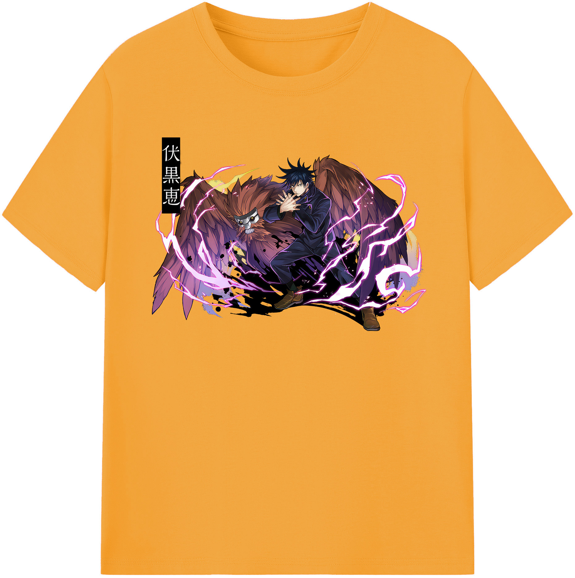 （画像用） 呪術廻戦 Jujutsu Kaisen レディースカジュアルプリントTシャツ（綿100％）