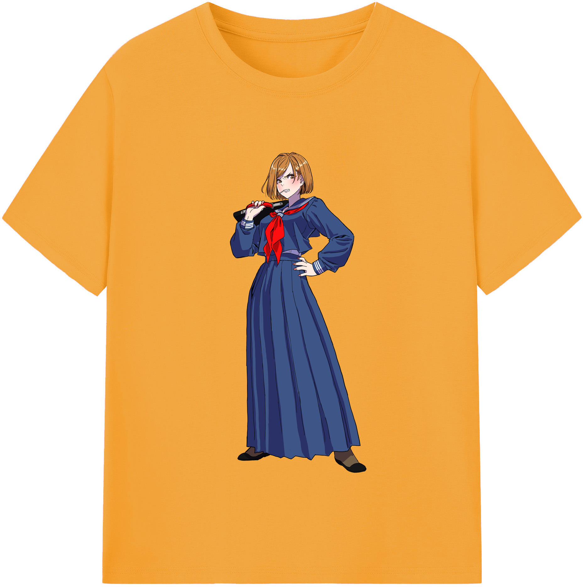 （画像用） 呪術廻戦 Jujutsu Kaisen レディースカジュアルプリントTシャツ（綿100％）