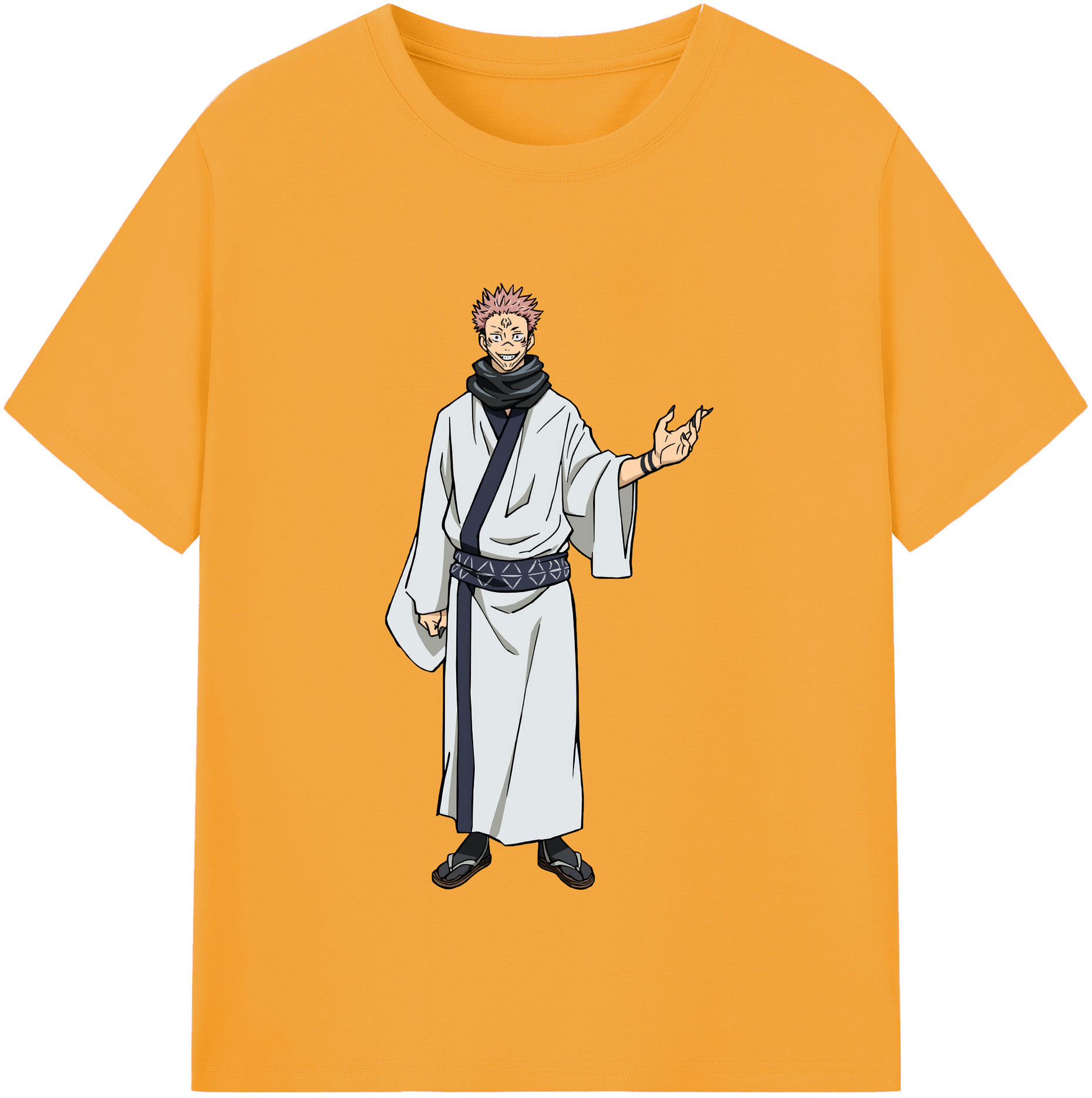 （画像用） 呪術廻戦 Jujutsu Kaisen レディースカジュアルプリントTシャツ（綿100％）