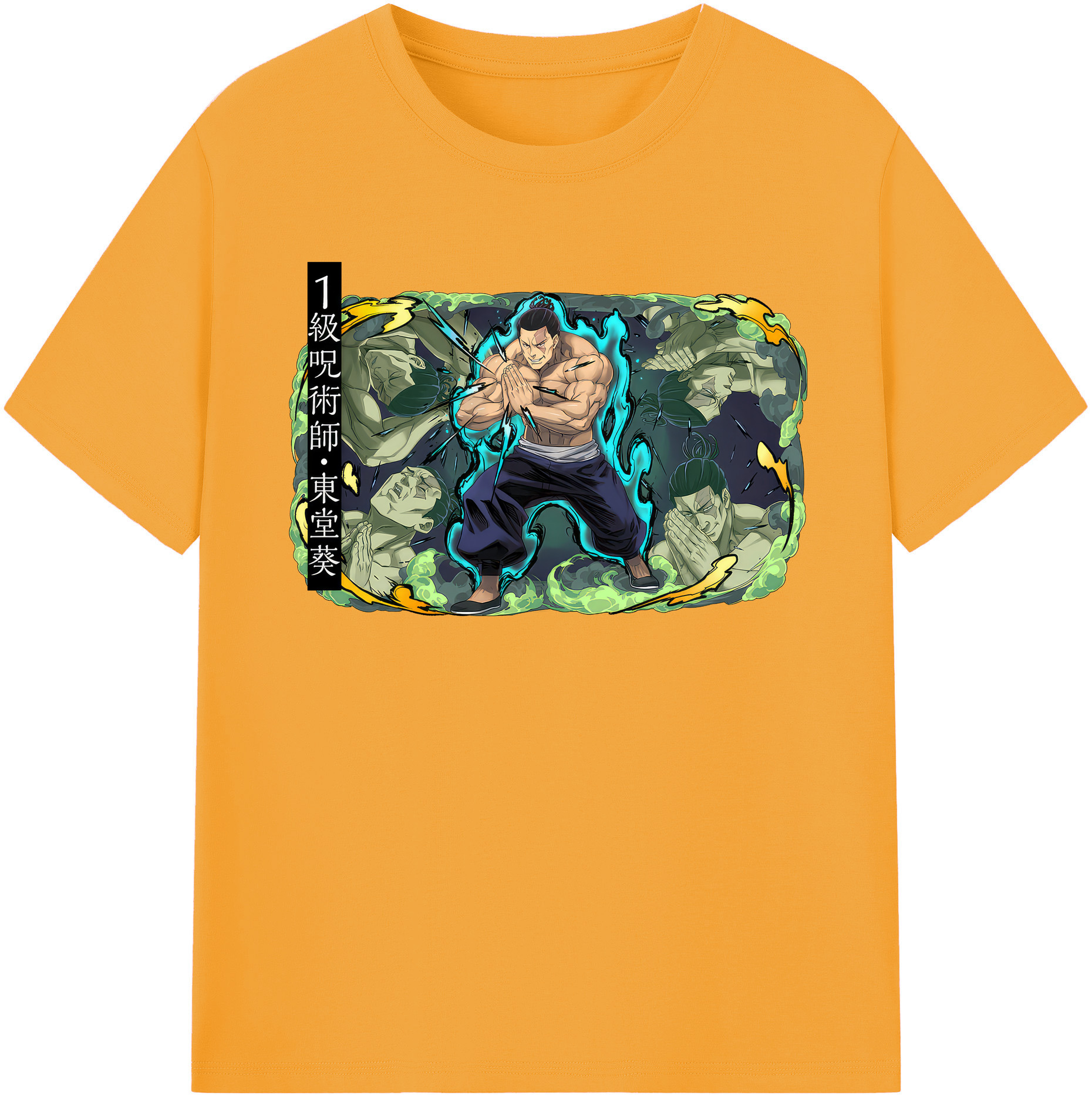 （画像用） 呪術廻戦 Jujutsu Kaisen レディースカジュアルプリントTシャツ（綿100％）