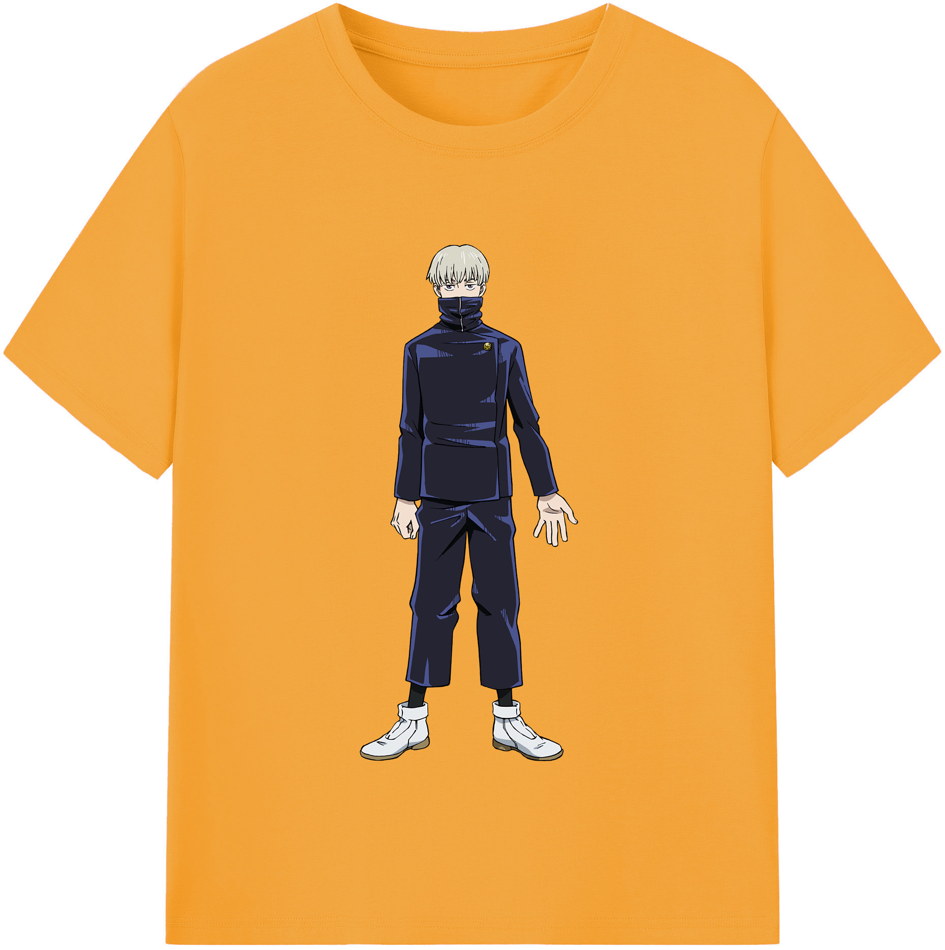 （画像用） 呪術廻戦 Jujutsu Kaisen レディースカジュアルプリントTシャツ（綿100％）