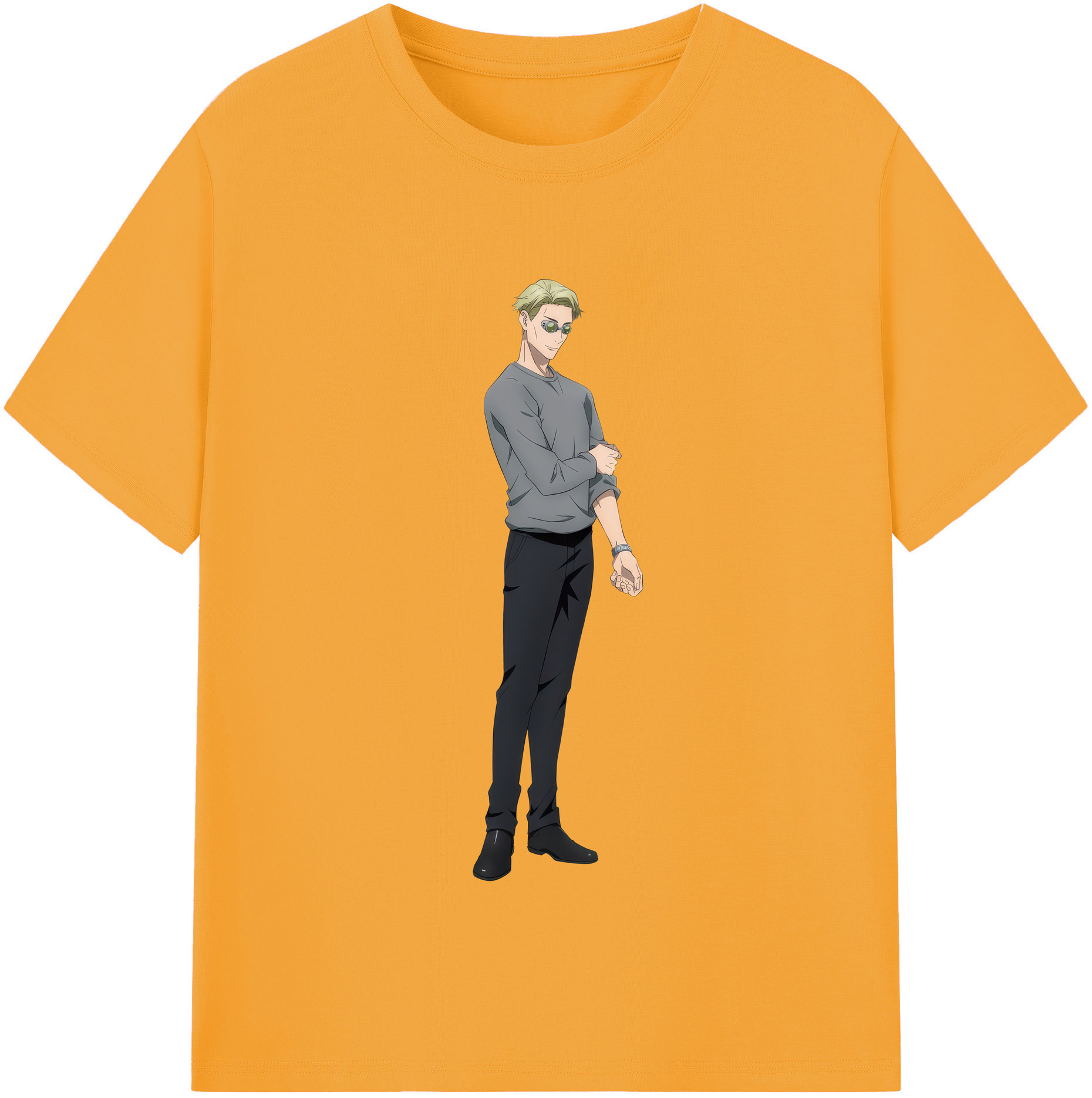 （画像用） 呪術廻戦 Jujutsu Kaisen レディースカジュアルプリントTシャツ（綿100％）