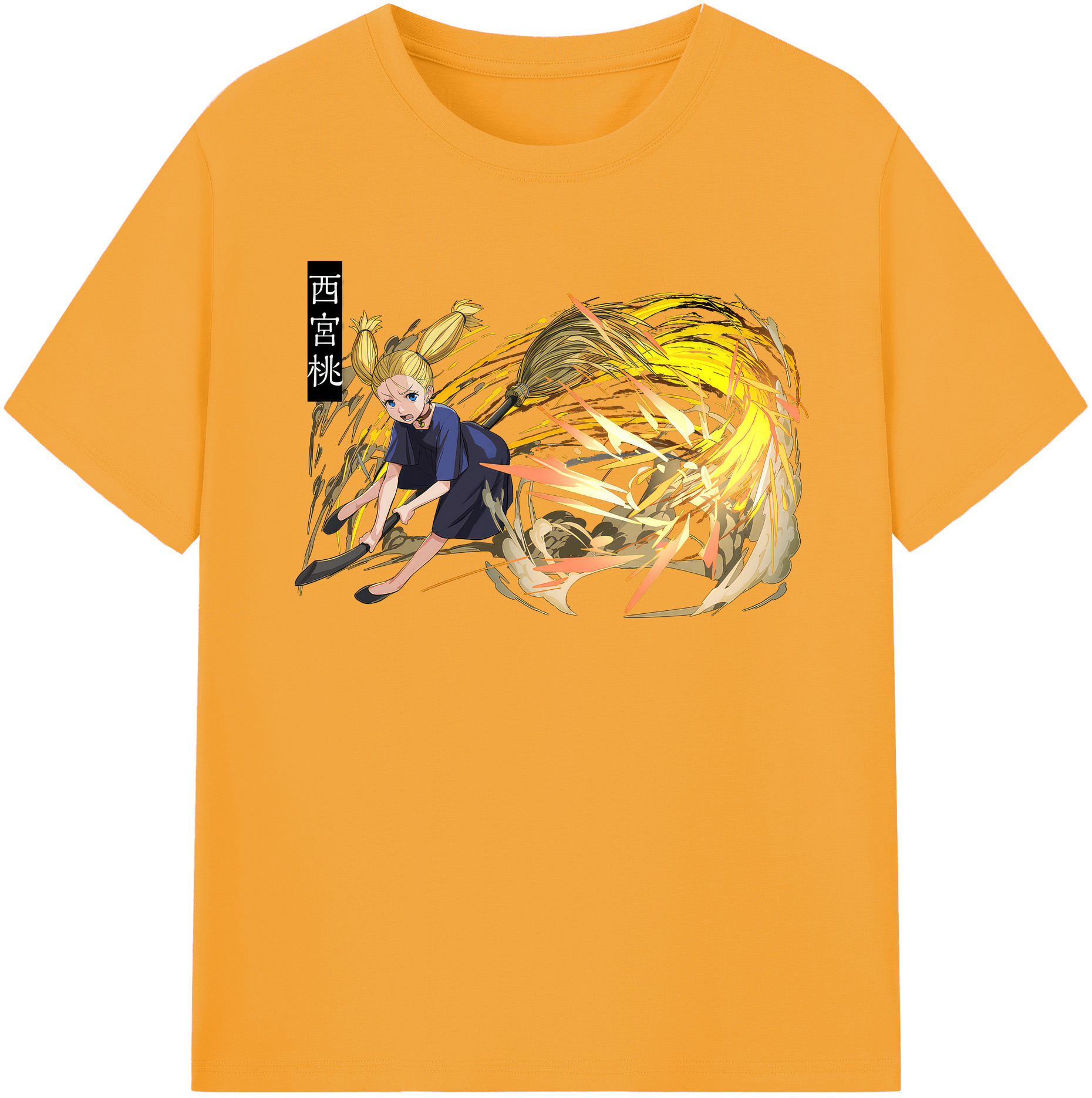 （画像用） 呪術廻戦 Jujutsu Kaisen レディースカジュアルプリントTシャツ（綿100％）