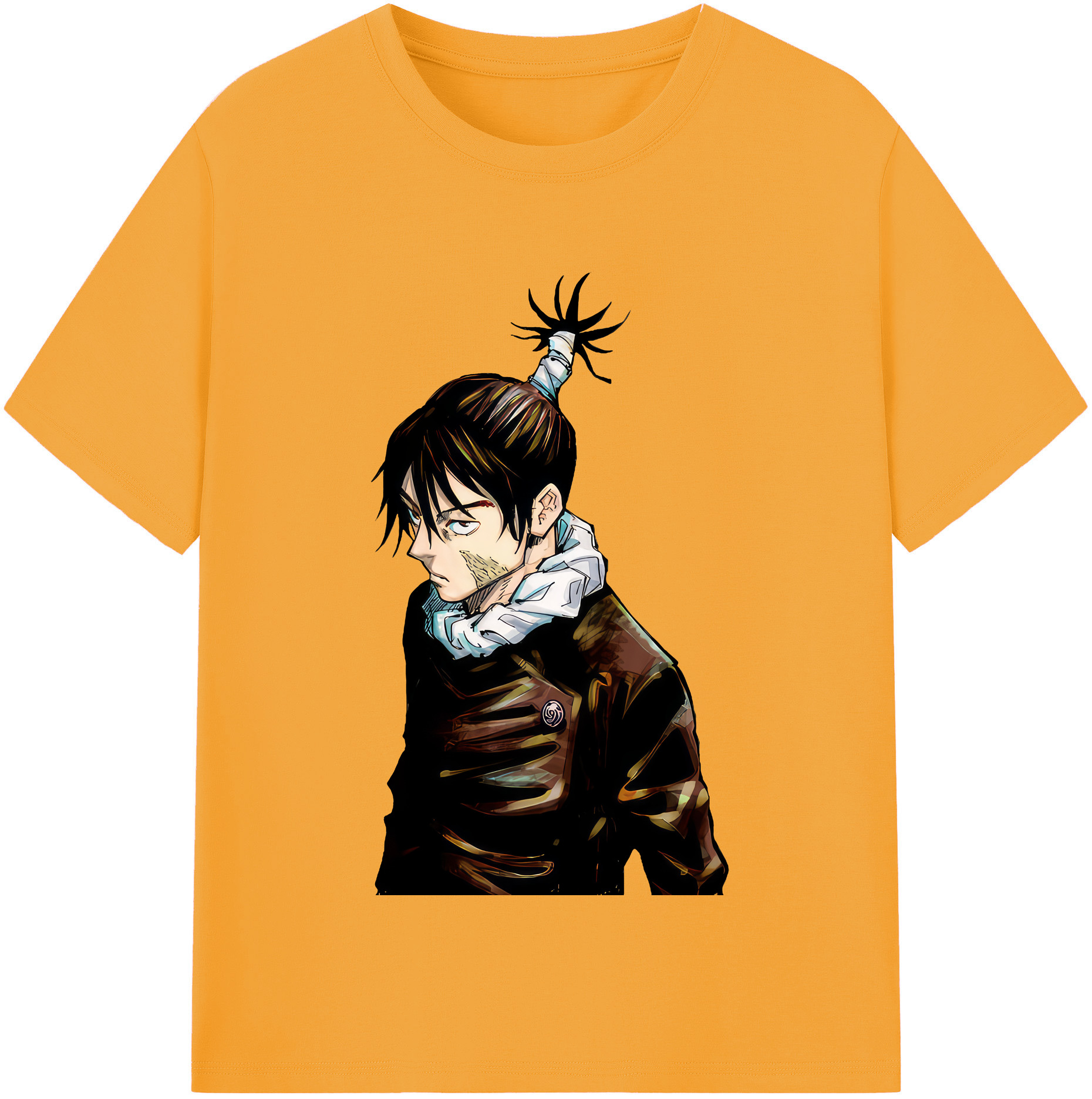 （画像用） 呪術廻戦 Jujutsu Kaisen レディースカジュアルプリントTシャツ（綿100％）