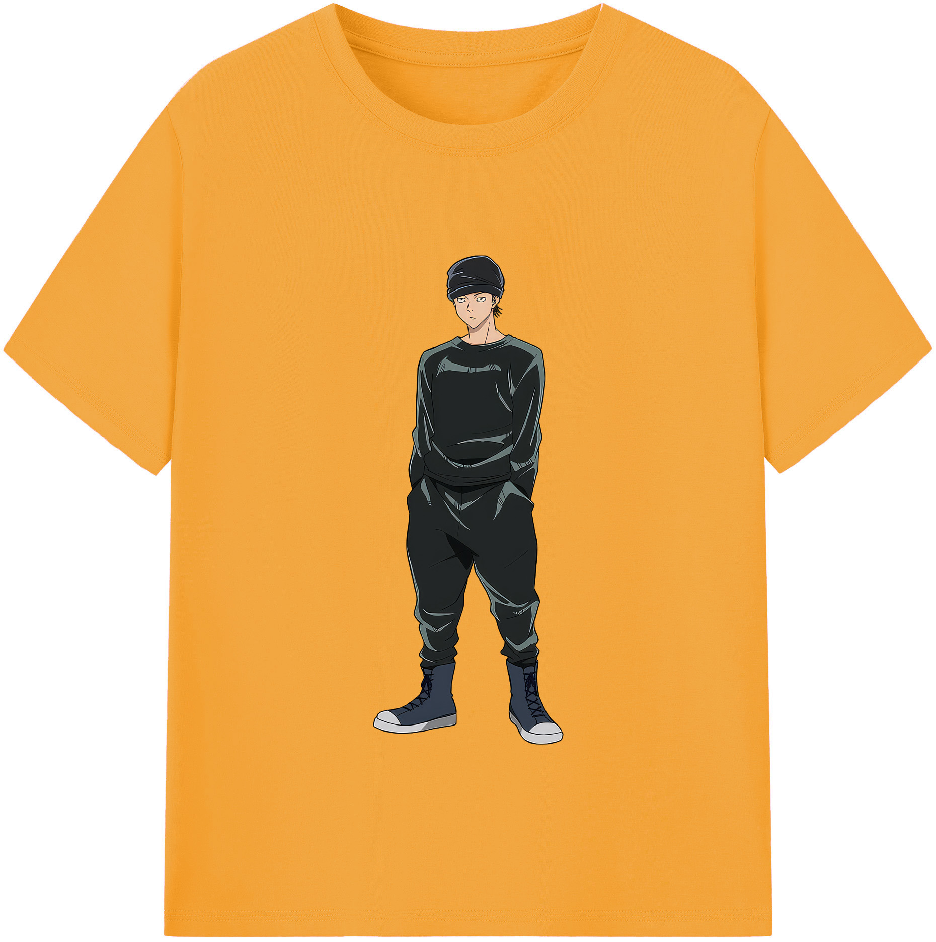 （画像用） 呪術廻戦 Jujutsu Kaisen レディースカジュアルプリントTシャツ（綿100％）