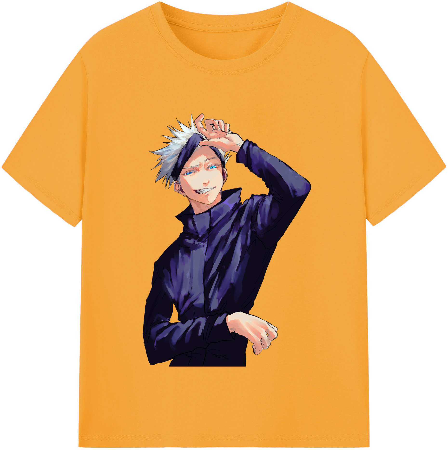 （画像用） 呪術廻戦 Jujutsu Kaisen レディースカジュアルプリントTシャツ（綿100％）
