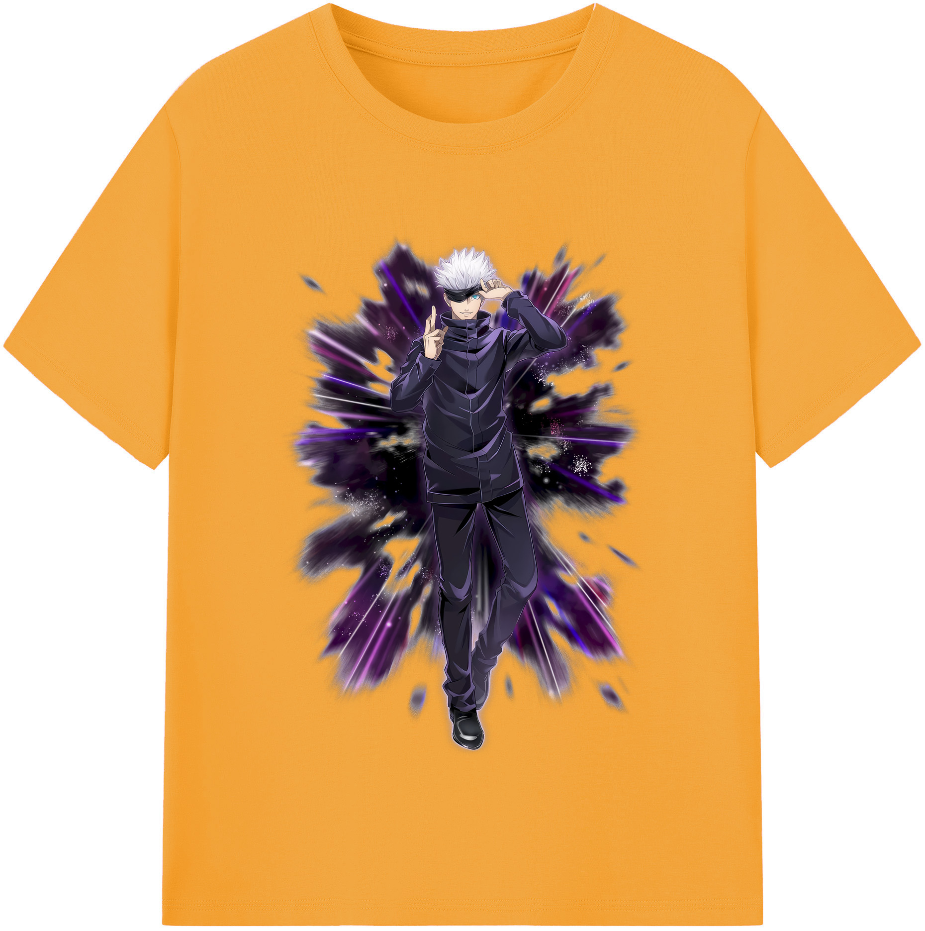 （画像用） 呪術廻戦 Jujutsu Kaisen レディースカジュアルプリントTシャツ（綿100％）