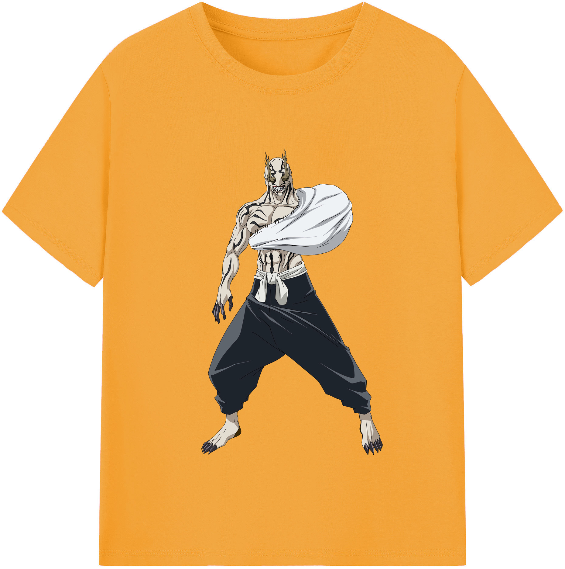 （画像用） 呪術廻戦 Jujutsu Kaisen レディースカジュアルプリントTシャツ（綿100％）