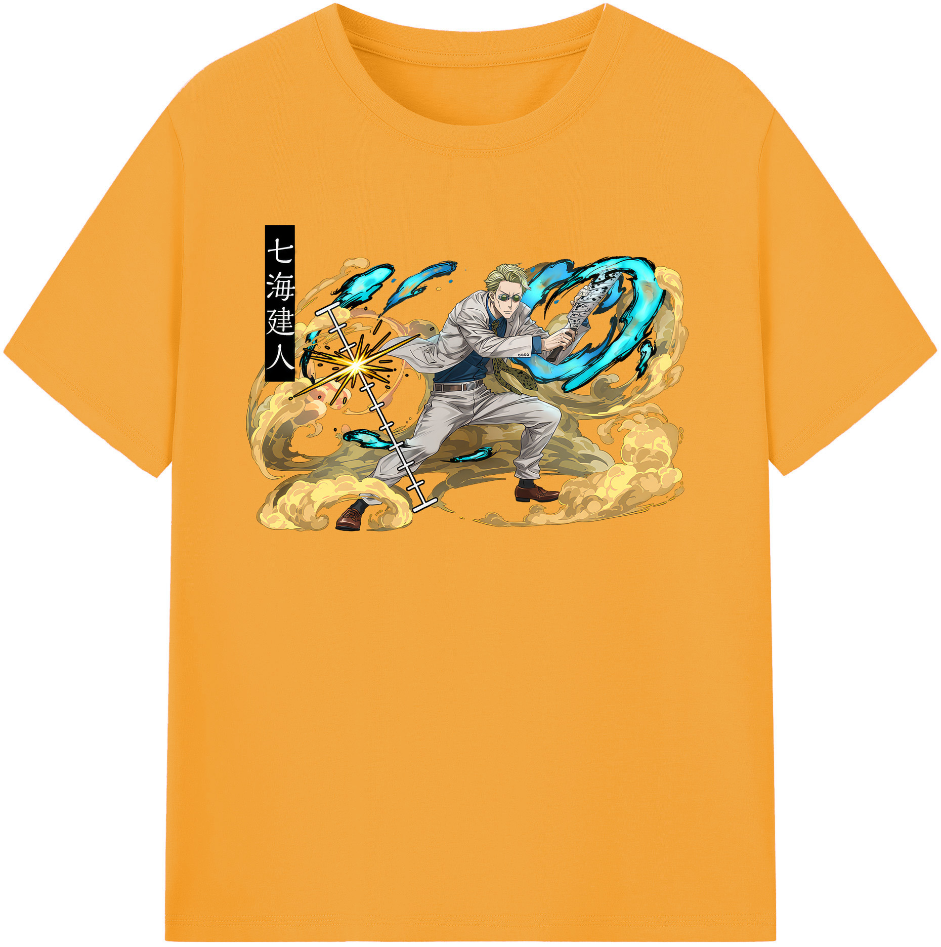 （画像用） 呪術廻戦 Jujutsu Kaisen レディースカジュアルプリントTシャツ（綿100％）
