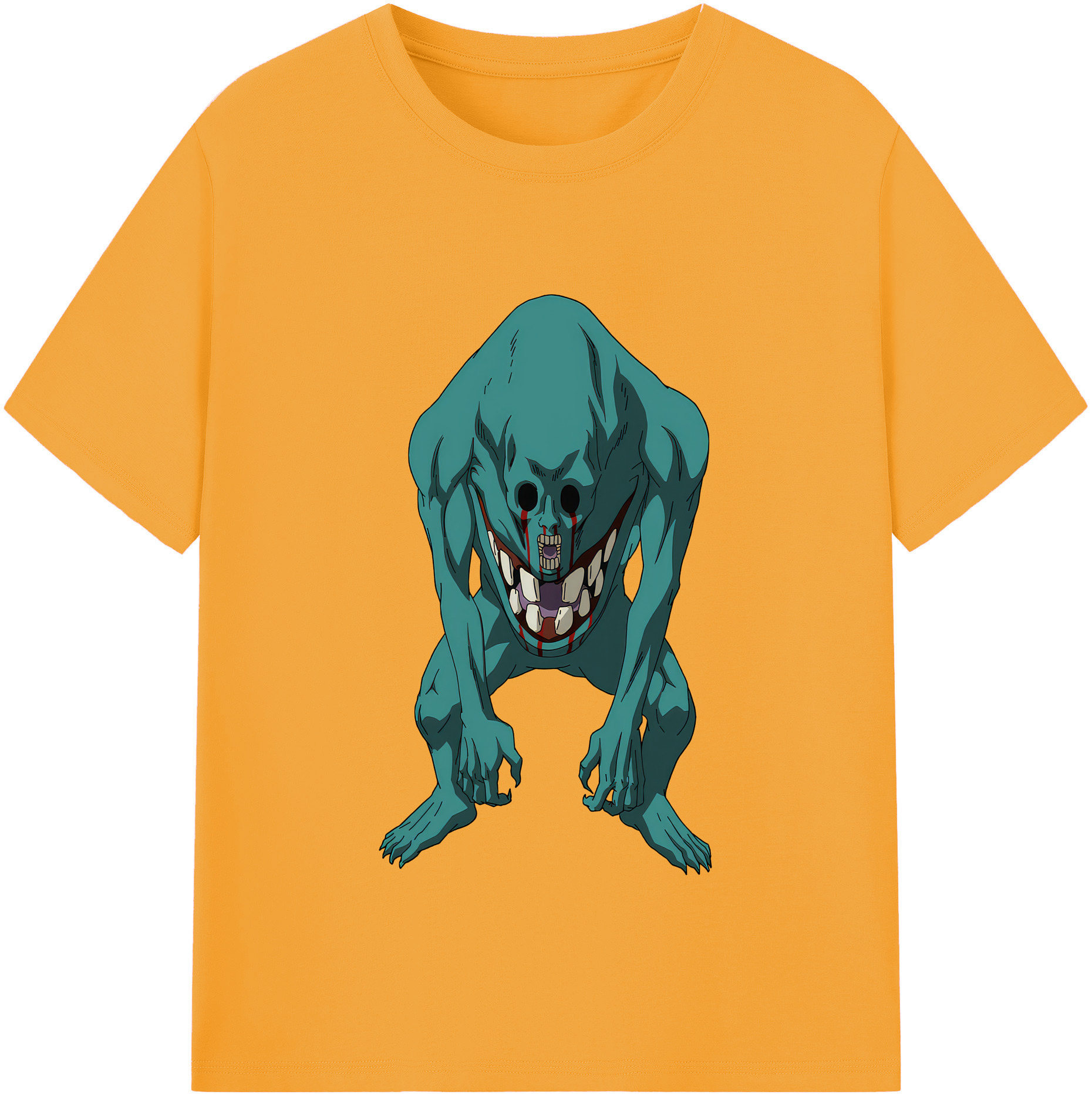 （画像用） 呪術廻戦 Jujutsu Kaisen レディースカジュアルプリントTシャツ（綿100％）