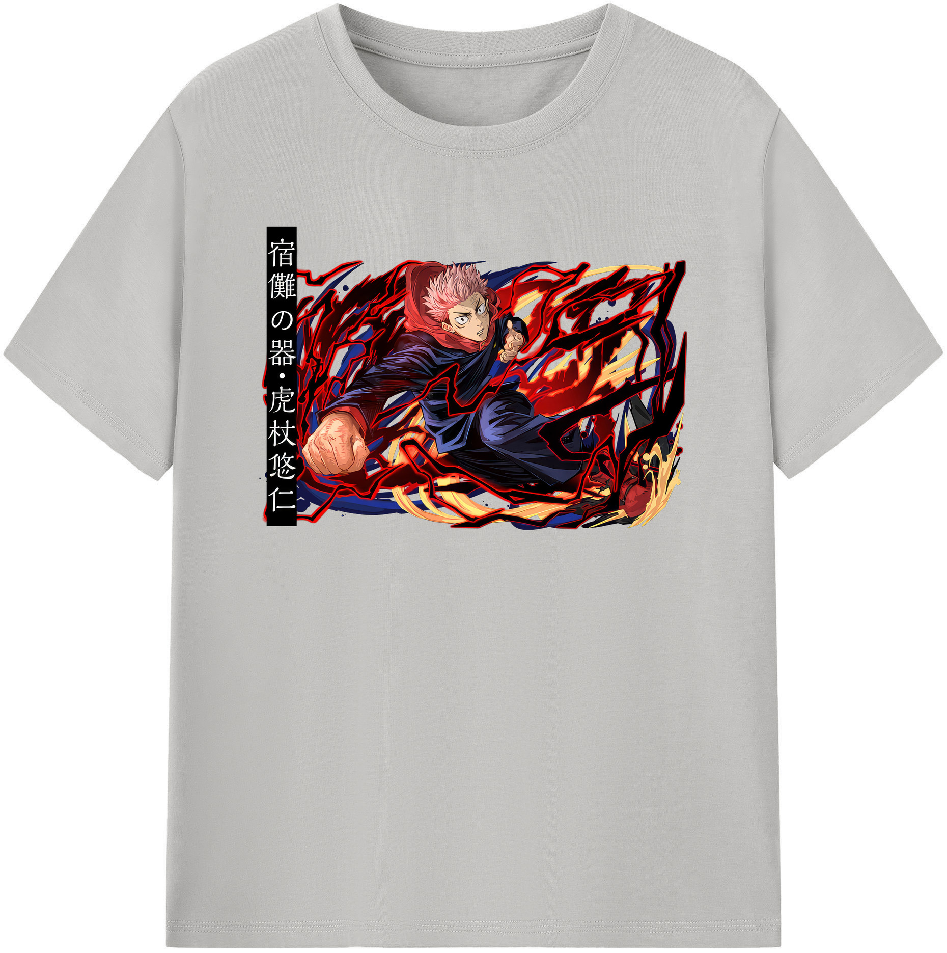 （画像用） 呪術廻戦 Jujutsu Kaisen レディースカジュアルプリントTシャツ（綿100％）