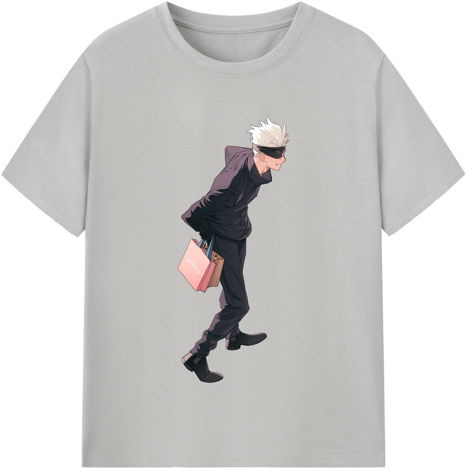 （画像用） 呪術廻戦 Jujutsu Kaisen レディースカジュアルプリントTシャツ（綿100％）