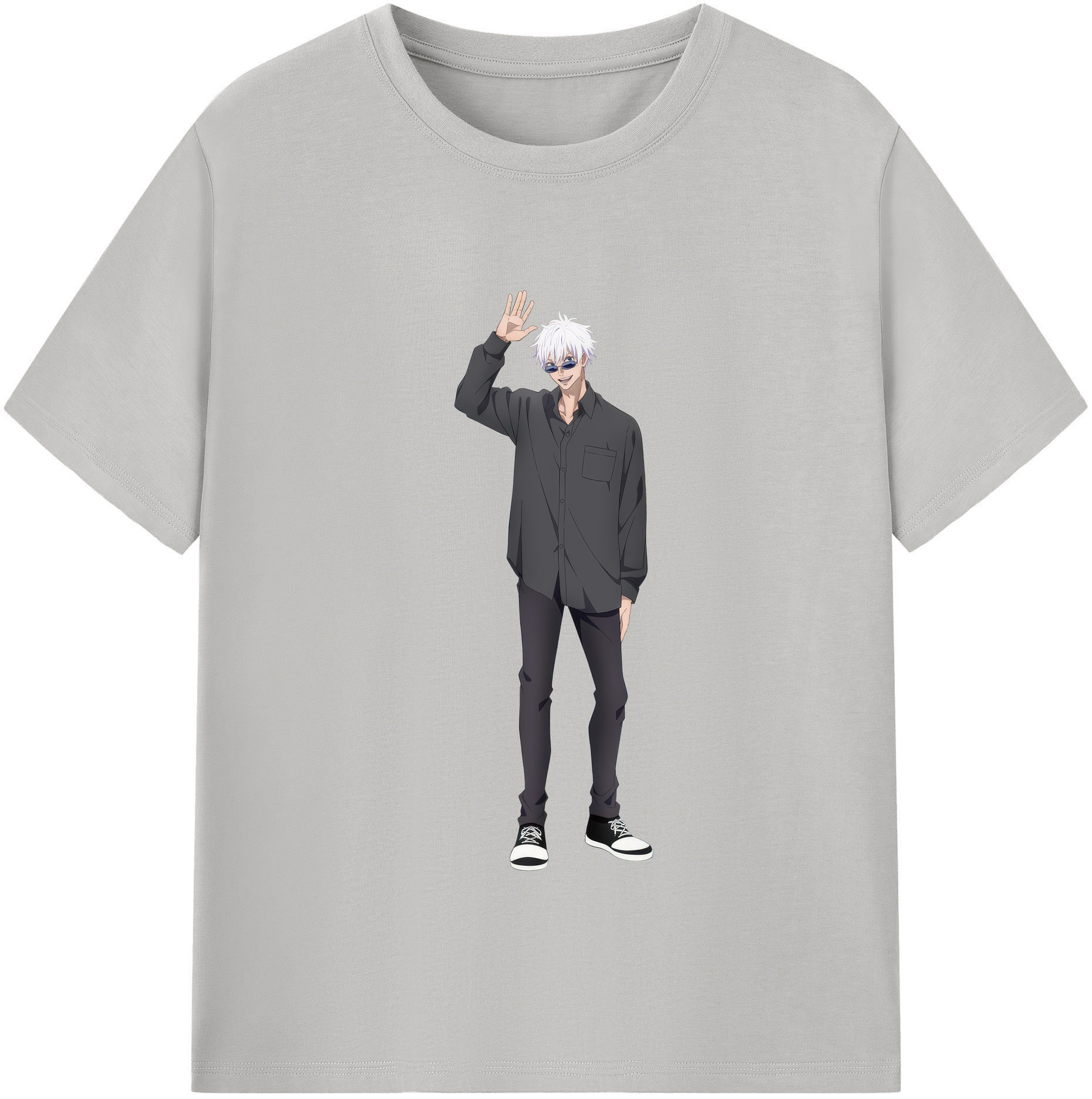 （画像用） 呪術廻戦 Jujutsu Kaisen レディースカジュアルプリントTシャツ（綿100％）