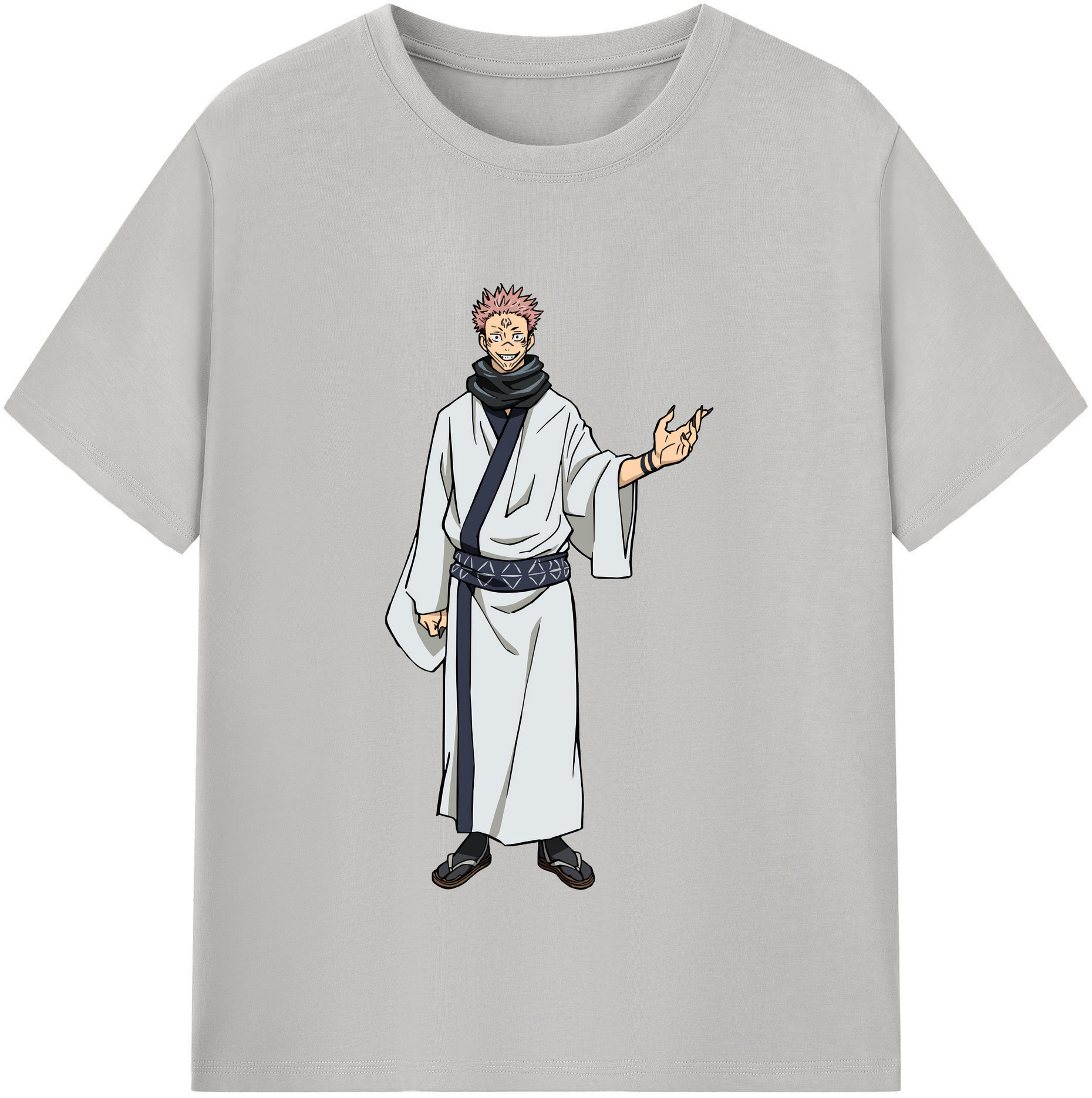 （画像用） 呪術廻戦 Jujutsu Kaisen レディースカジュアルプリントTシャツ（綿100％）