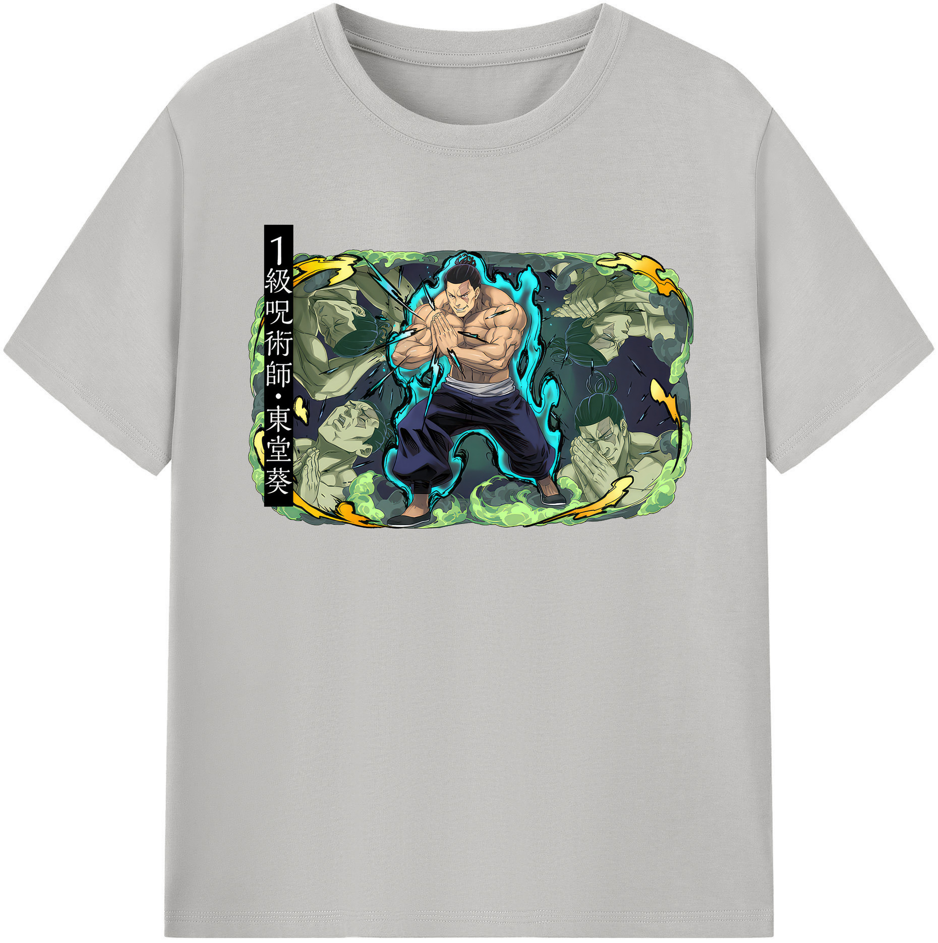 （画像用） 呪術廻戦 Jujutsu Kaisen レディースカジュアルプリントTシャツ（綿100％）