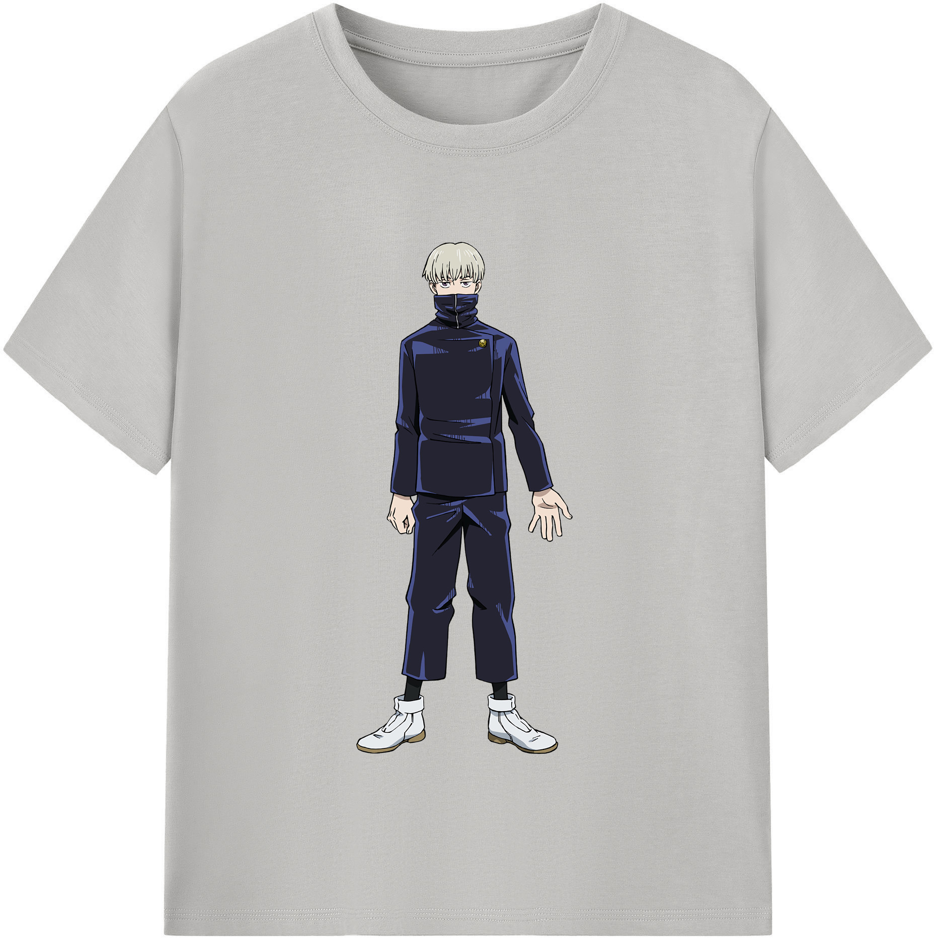 （画像用） 呪術廻戦 Jujutsu Kaisen レディースカジュアルプリントTシャツ（綿100％）