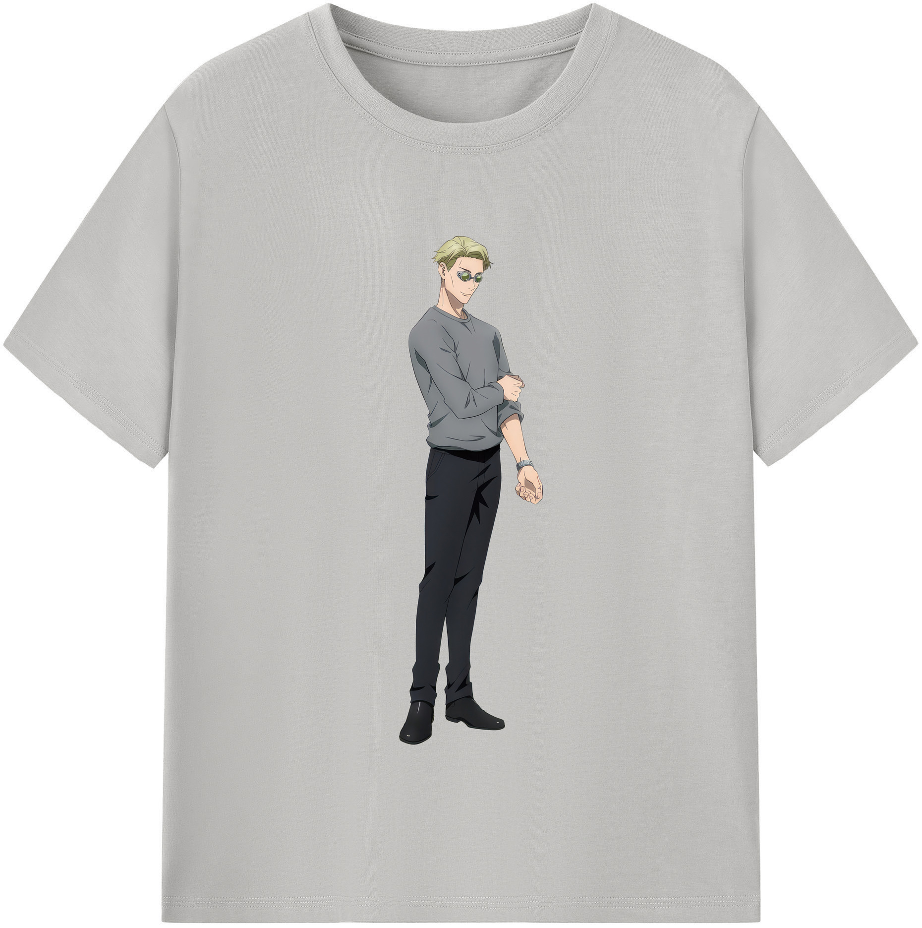 （画像用） 呪術廻戦 Jujutsu Kaisen レディースカジュアルプリントTシャツ（綿100％）