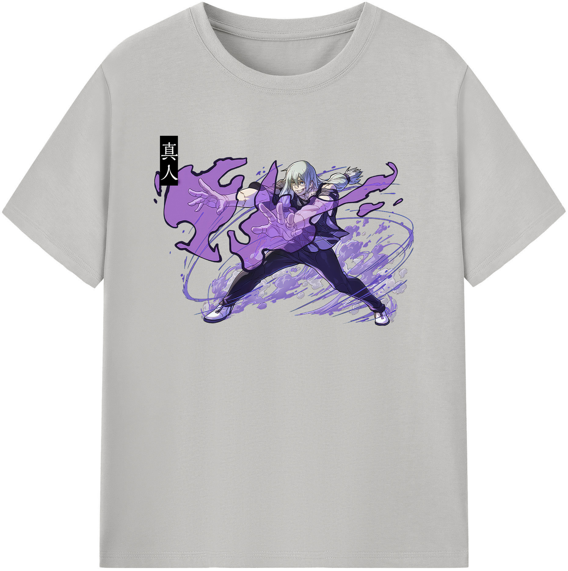 （画像用） 呪術廻戦 Jujutsu Kaisen レディースカジュアルプリントTシャツ（綿100％）