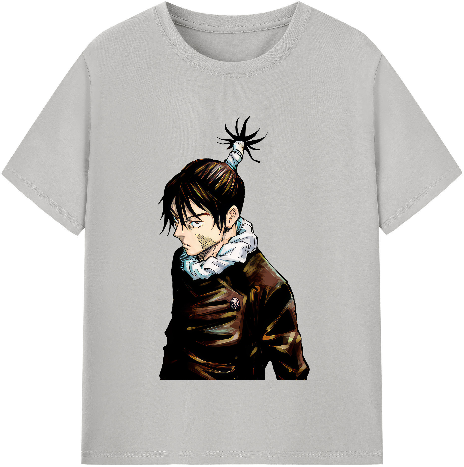 （画像用） 呪術廻戦 Jujutsu Kaisen レディースカジュアルプリントTシャツ（綿100％）