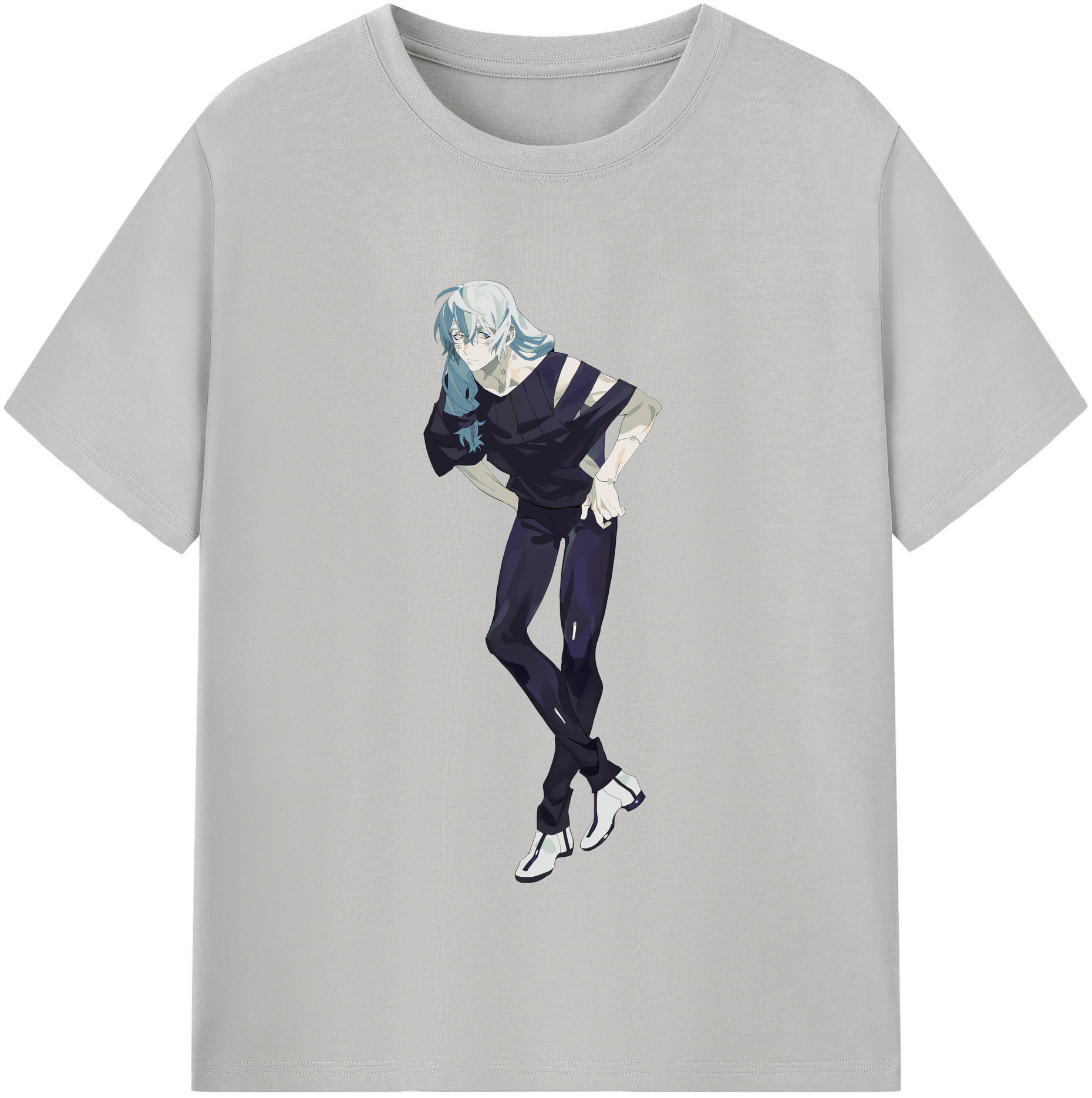 （画像用） 呪術廻戦 Jujutsu Kaisen レディースカジュアルプリントTシャツ（綿100％）