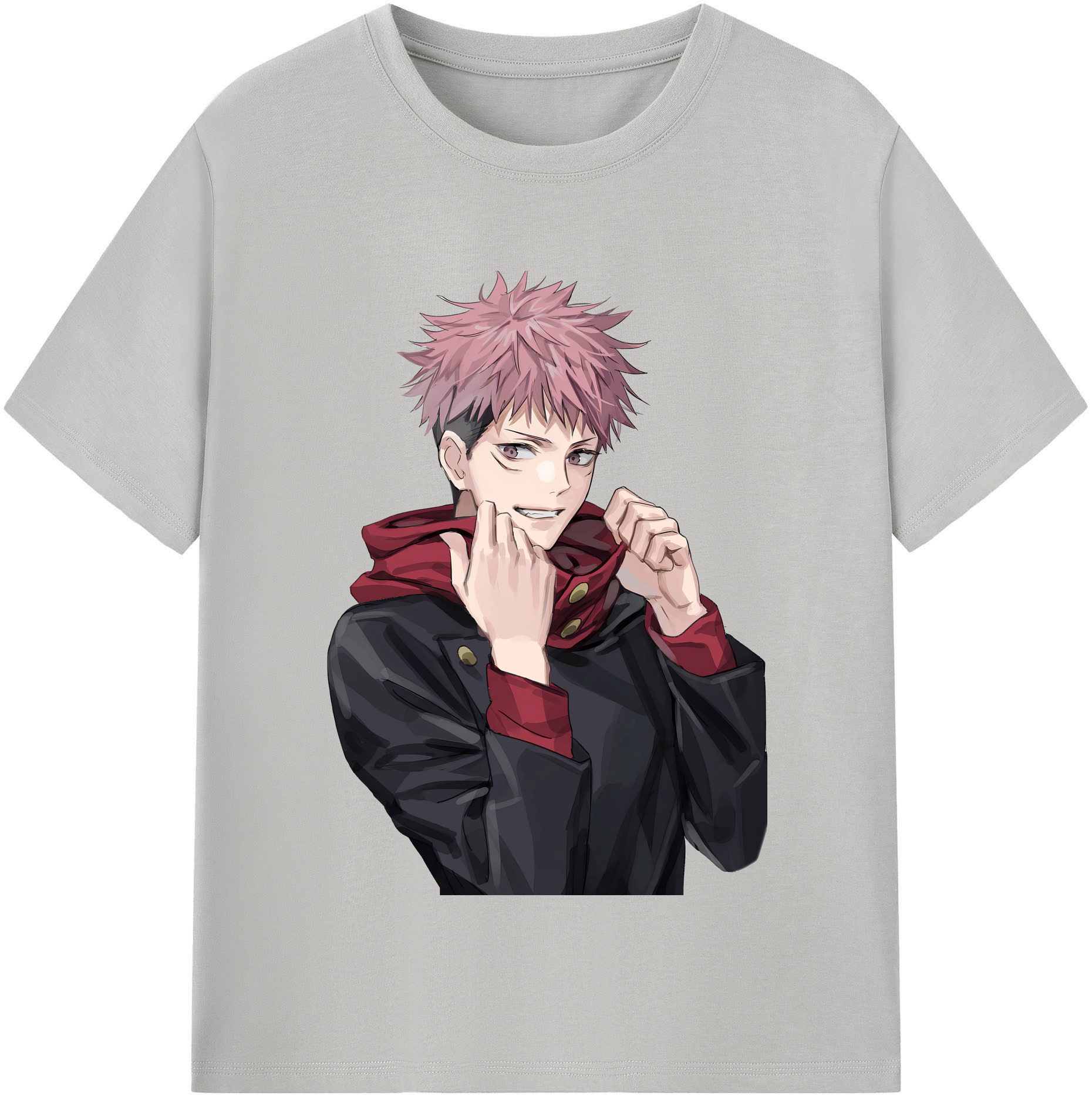 （画像用） 呪術廻戦 Jujutsu Kaisen レディースカジュアルプリントTシャツ（綿100％）