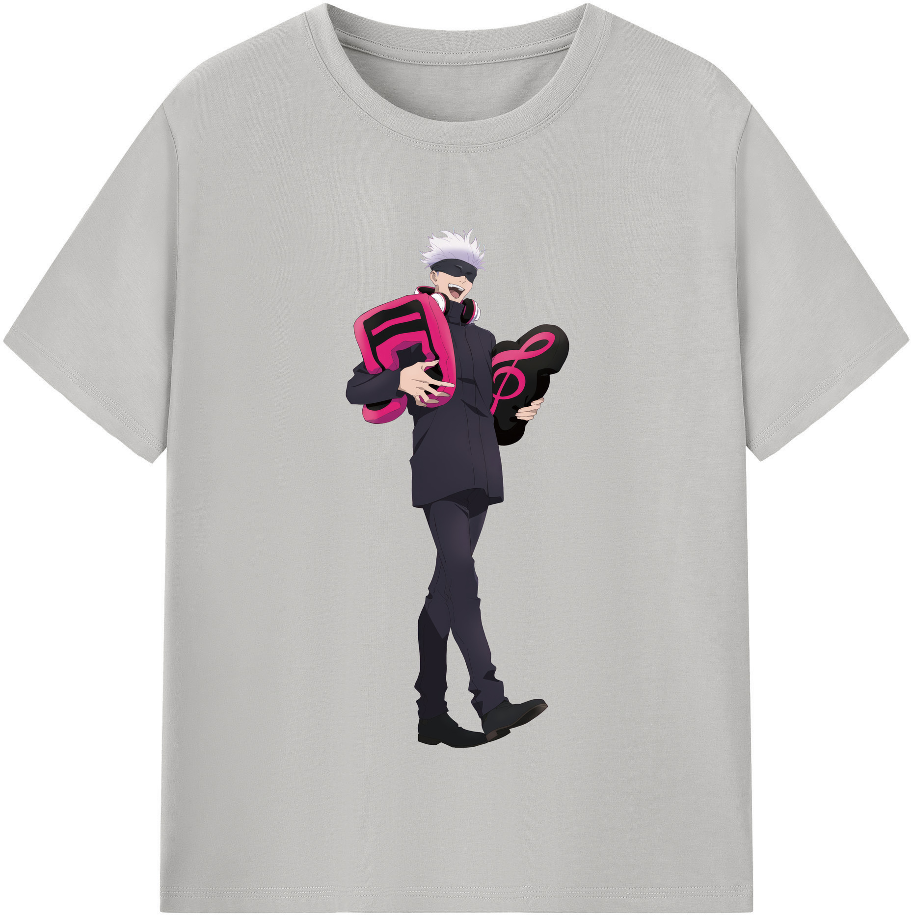 （画像用） 呪術廻戦 Jujutsu Kaisen レディースカジュアルプリントTシャツ（綿100％）