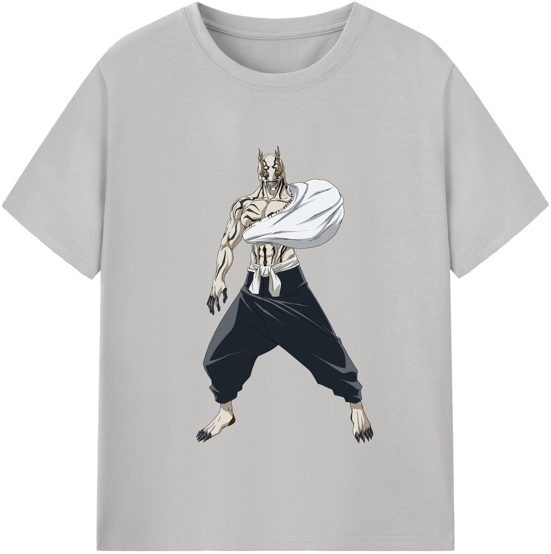 （画像用） 呪術廻戦 Jujutsu Kaisen レディースカジュアルプリントTシャツ（綿100％）