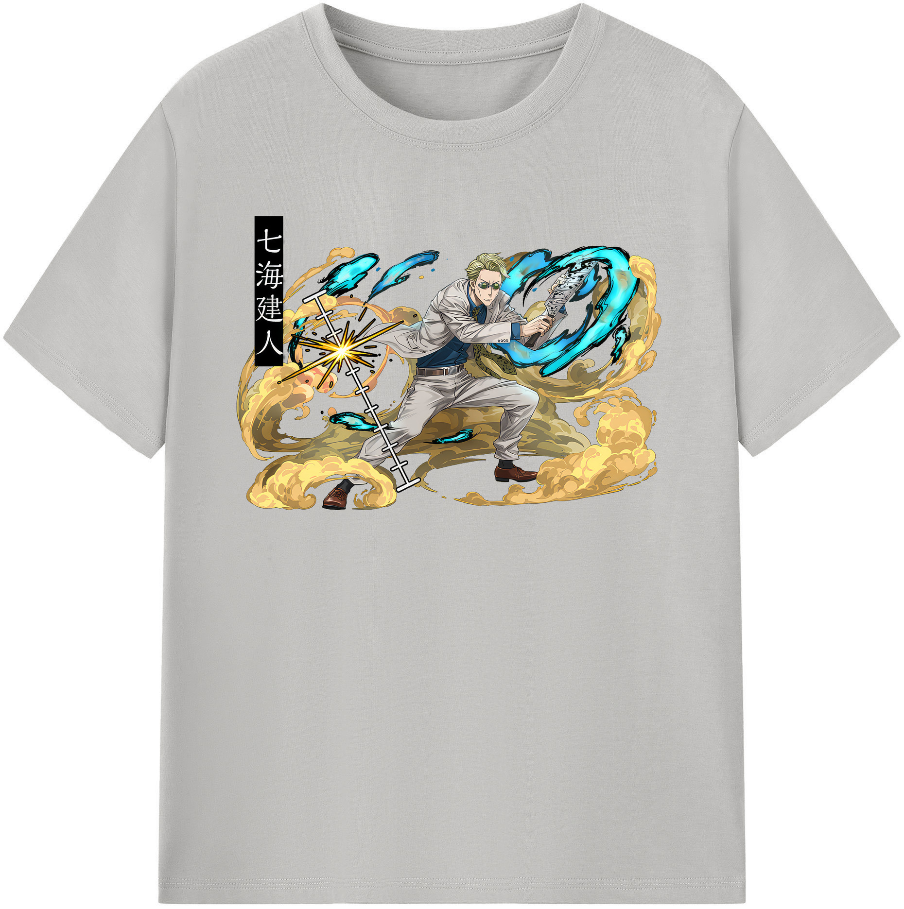 （画像用） 呪術廻戦 Jujutsu Kaisen レディースカジュアルプリントTシャツ（綿100％）