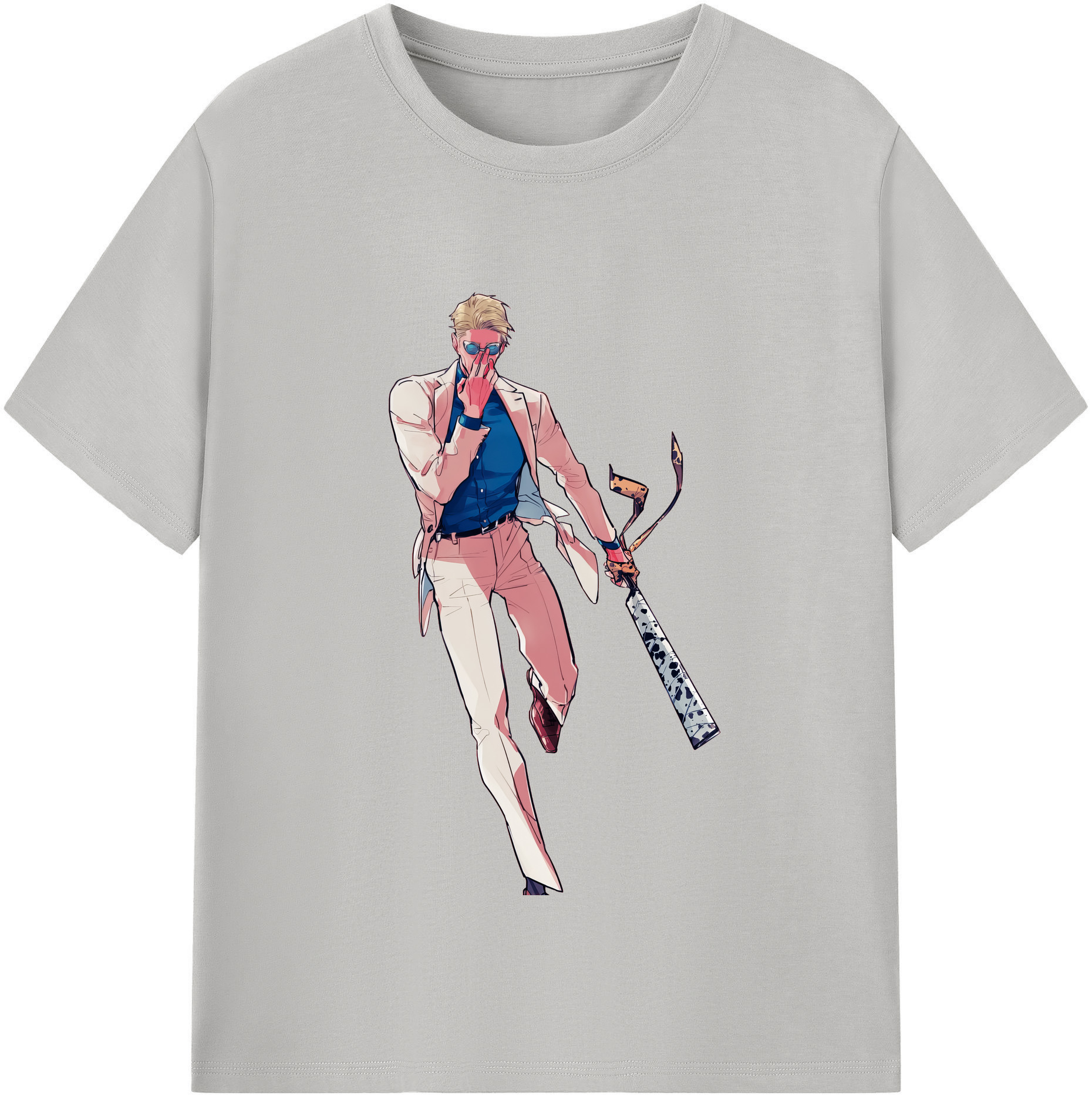 （画像用） 呪術廻戦 Jujutsu Kaisen レディースカジュアルプリントTシャツ（綿100％）