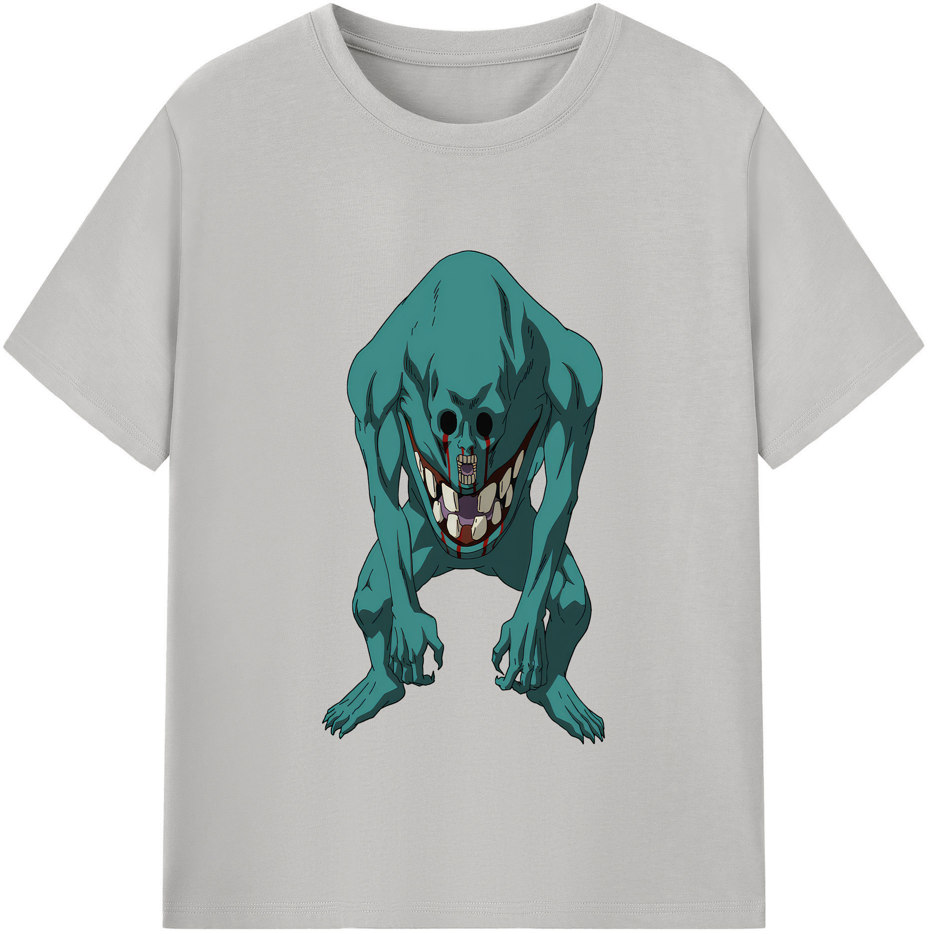 （画像用） 呪術廻戦 Jujutsu Kaisen レディースカジュアルプリントTシャツ（綿100％）