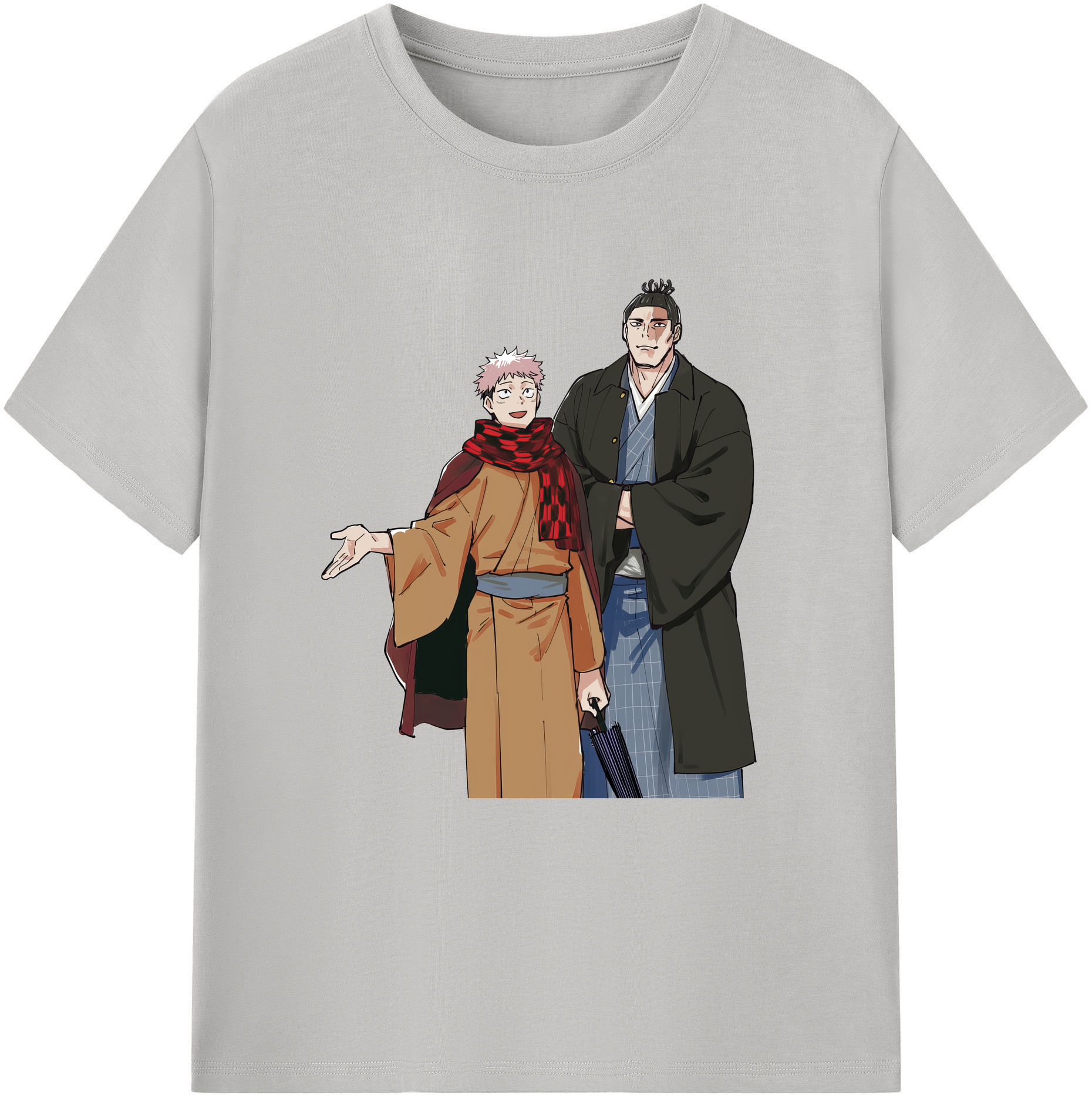 （画像用） 呪術廻戦 Jujutsu Kaisen レディースカジュアルプリントTシャツ（綿100％）