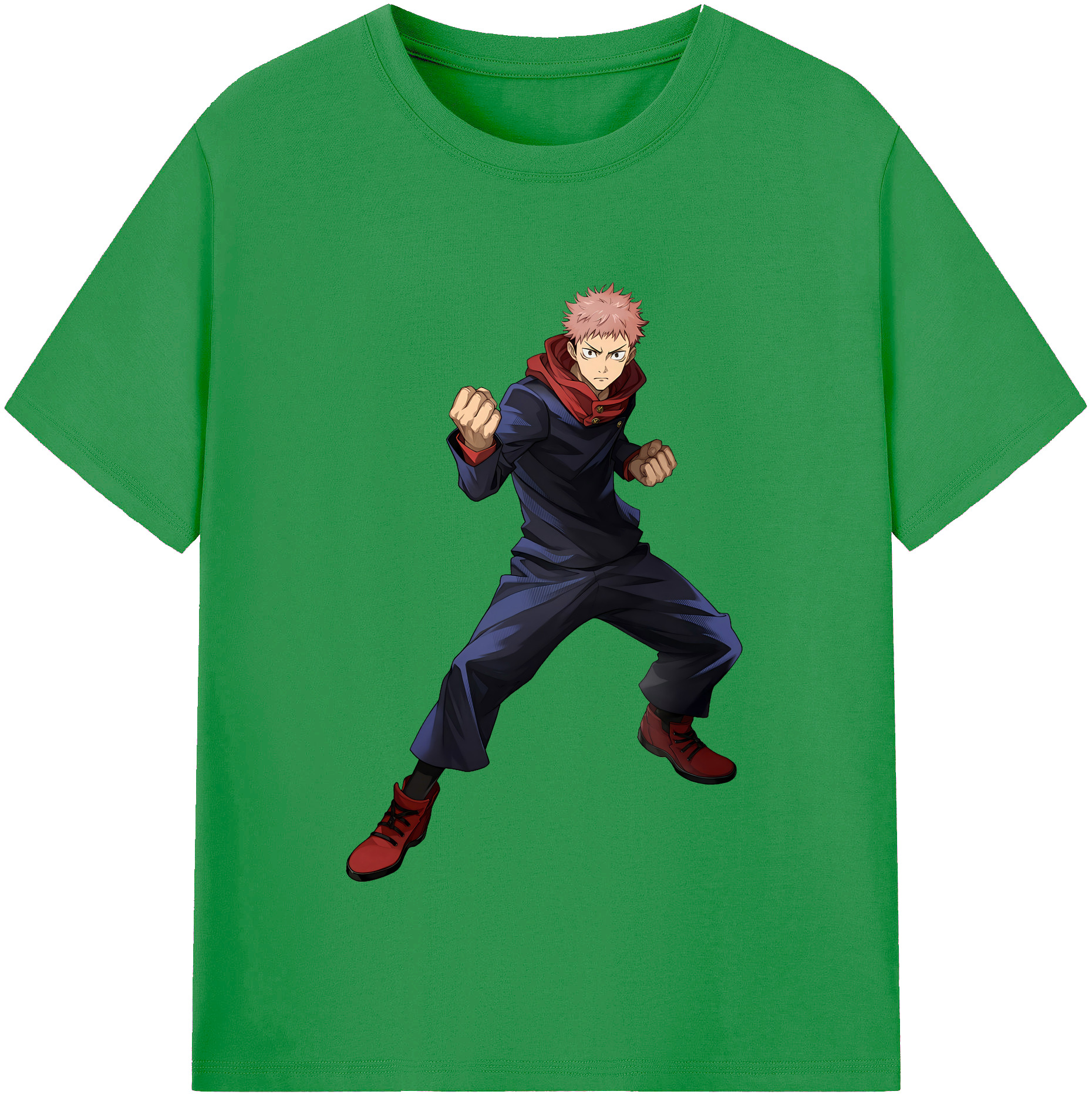 （画像用） 呪術廻戦 Jujutsu Kaisen レディースカジュアルプリントTシャツ（綿100％）