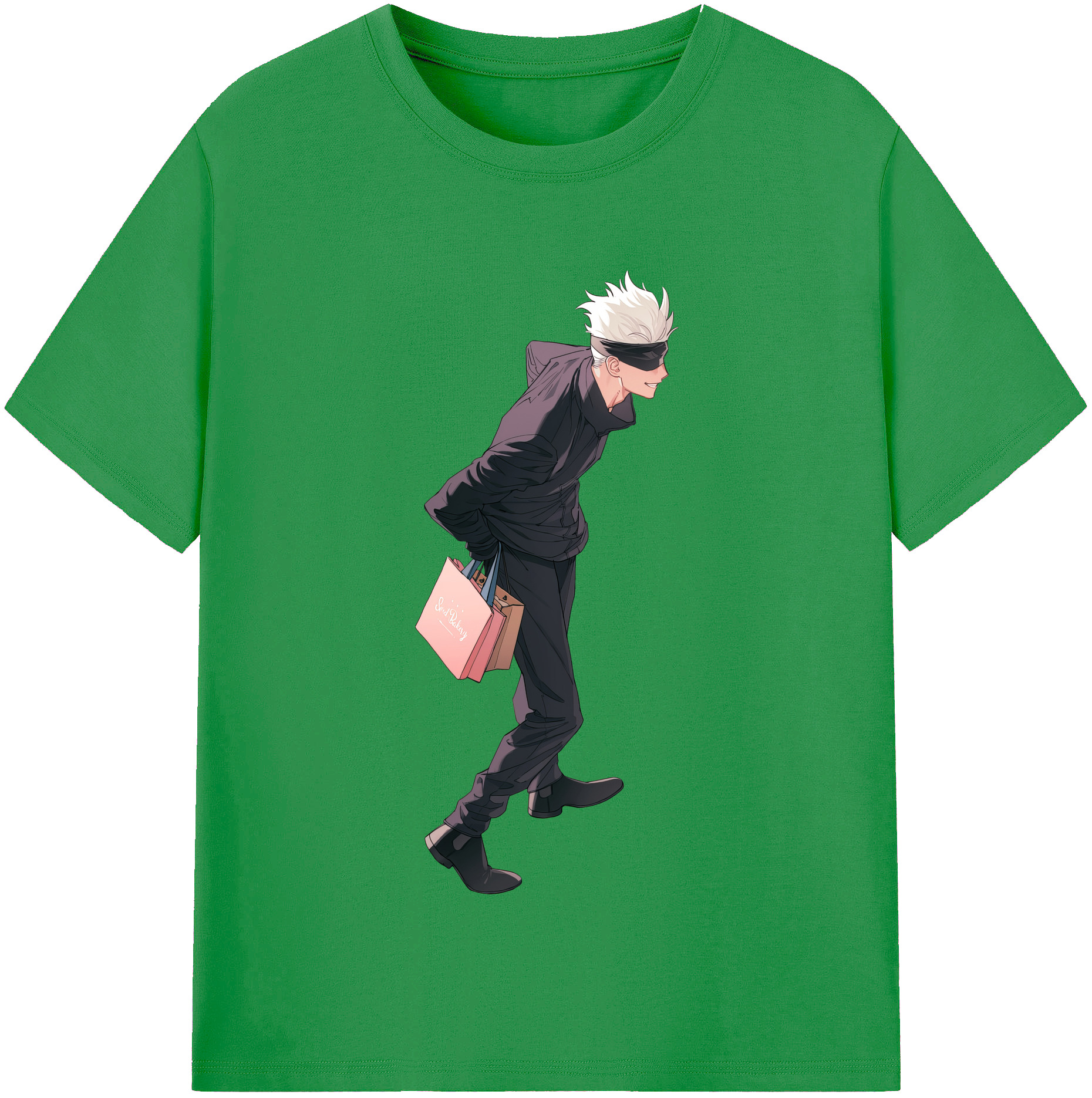 （画像用） 呪術廻戦 Jujutsu Kaisen レディースカジュアルプリントTシャツ（綿100％）
