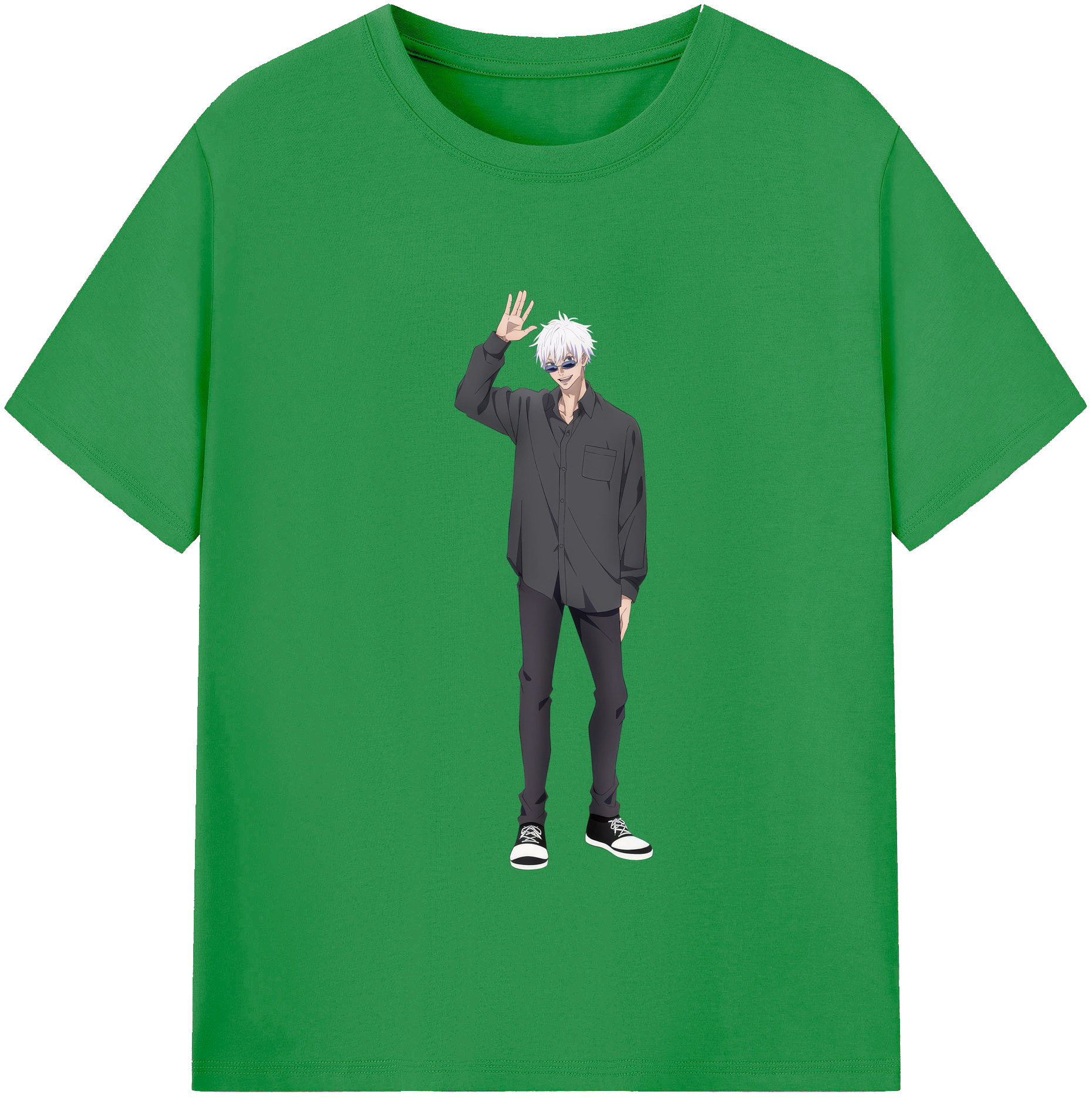 （画像用） 呪術廻戦 Jujutsu Kaisen レディースカジュアルプリントTシャツ（綿100％）